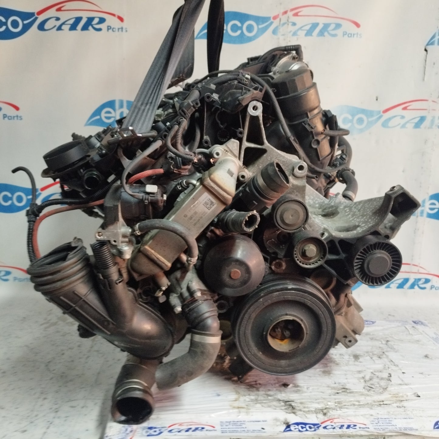 Engine Bmw Serie 1 2.0 D 105KW 2010 Code: N47D20C ecoAC10574