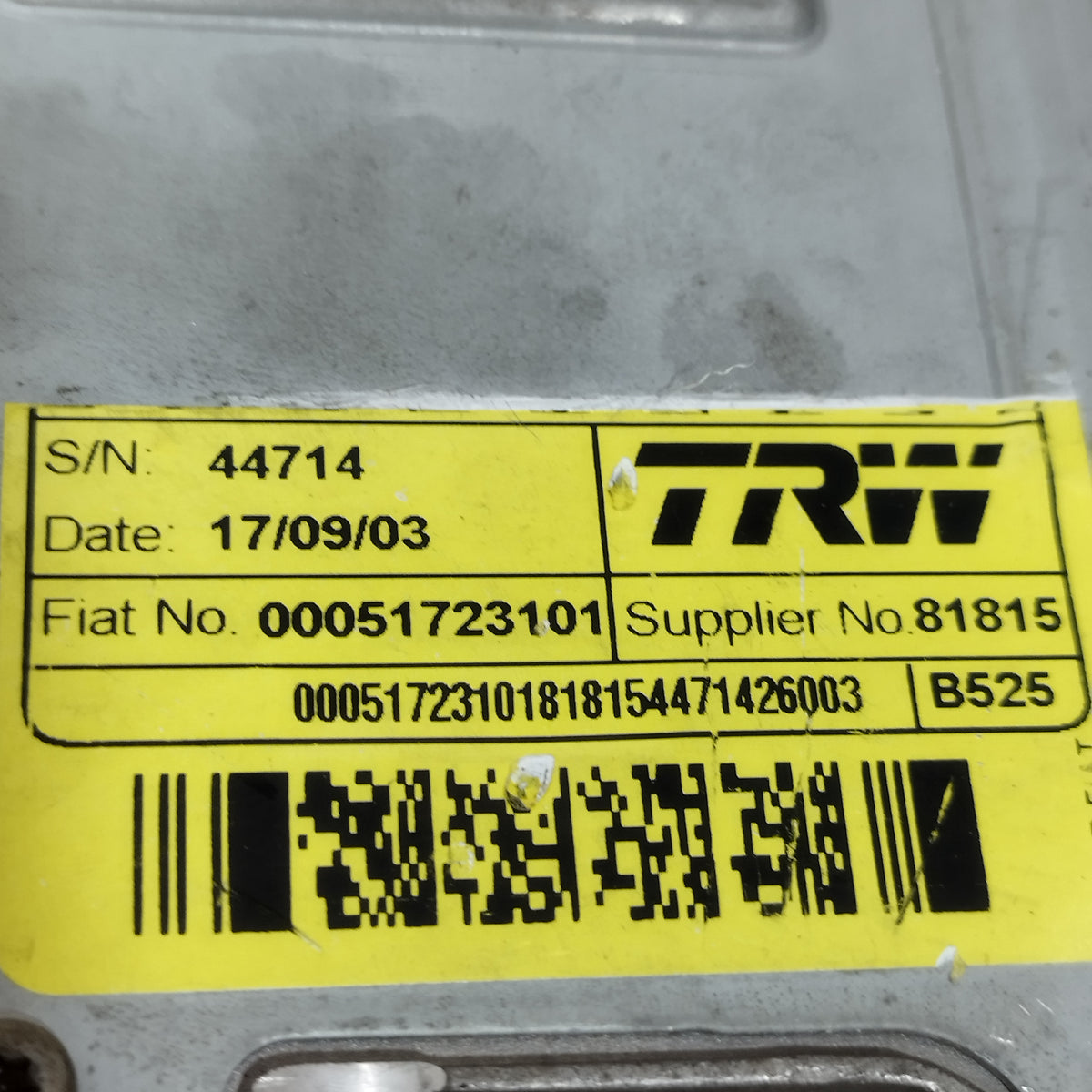 Piantone sterzo elettrico Fiat Stilo (192) 2003-2005 cod: 00051723101 ecoAC16674