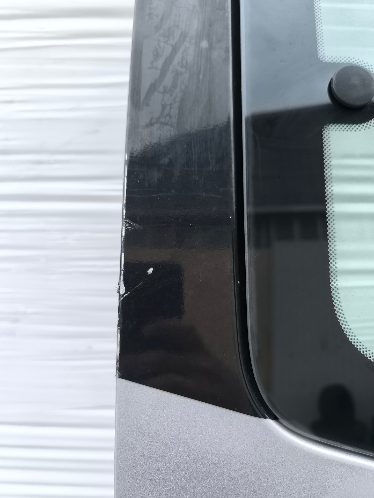 Sportello posteriore grigio argento dx scorrevole Fiat Fiorino / Qubo anno 2008-2020 ecoAG8019