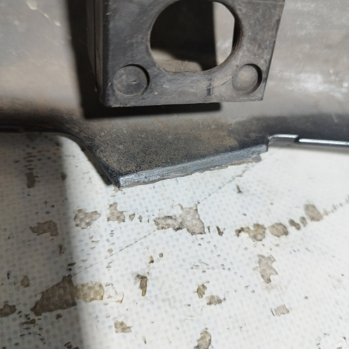 Dark grey front bumper Citroen C1 2005 ecoAC10135