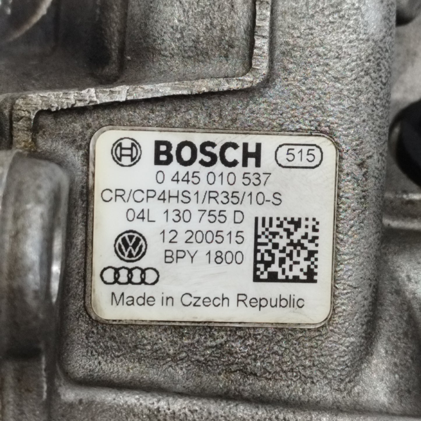 Pompa Common Rail Audi A3 1.6 TDI 2015 cod: 0445010537 ecoAC9130