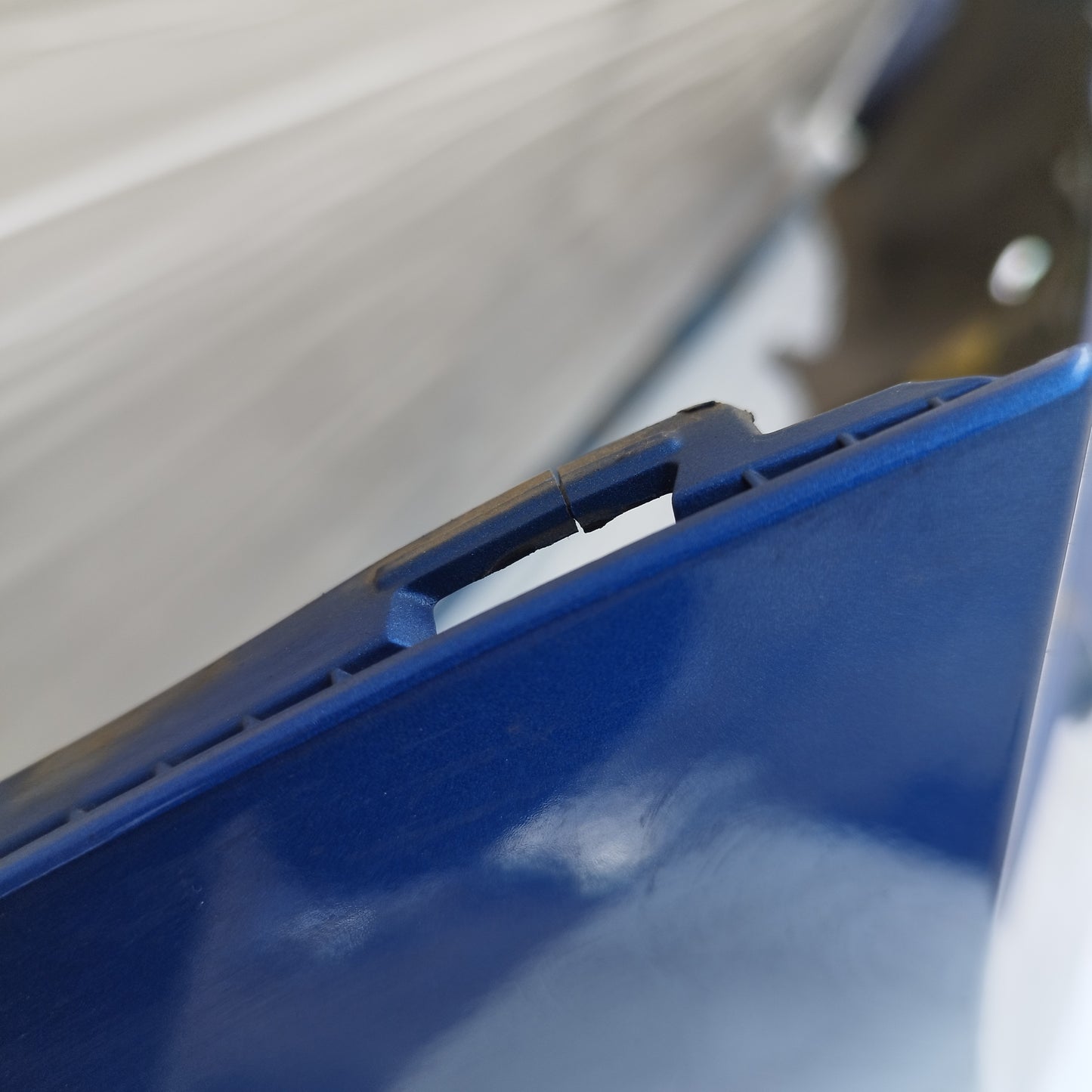 Paraurti posteriore blu Chevrolet Aveo 2012 ecoAC15661