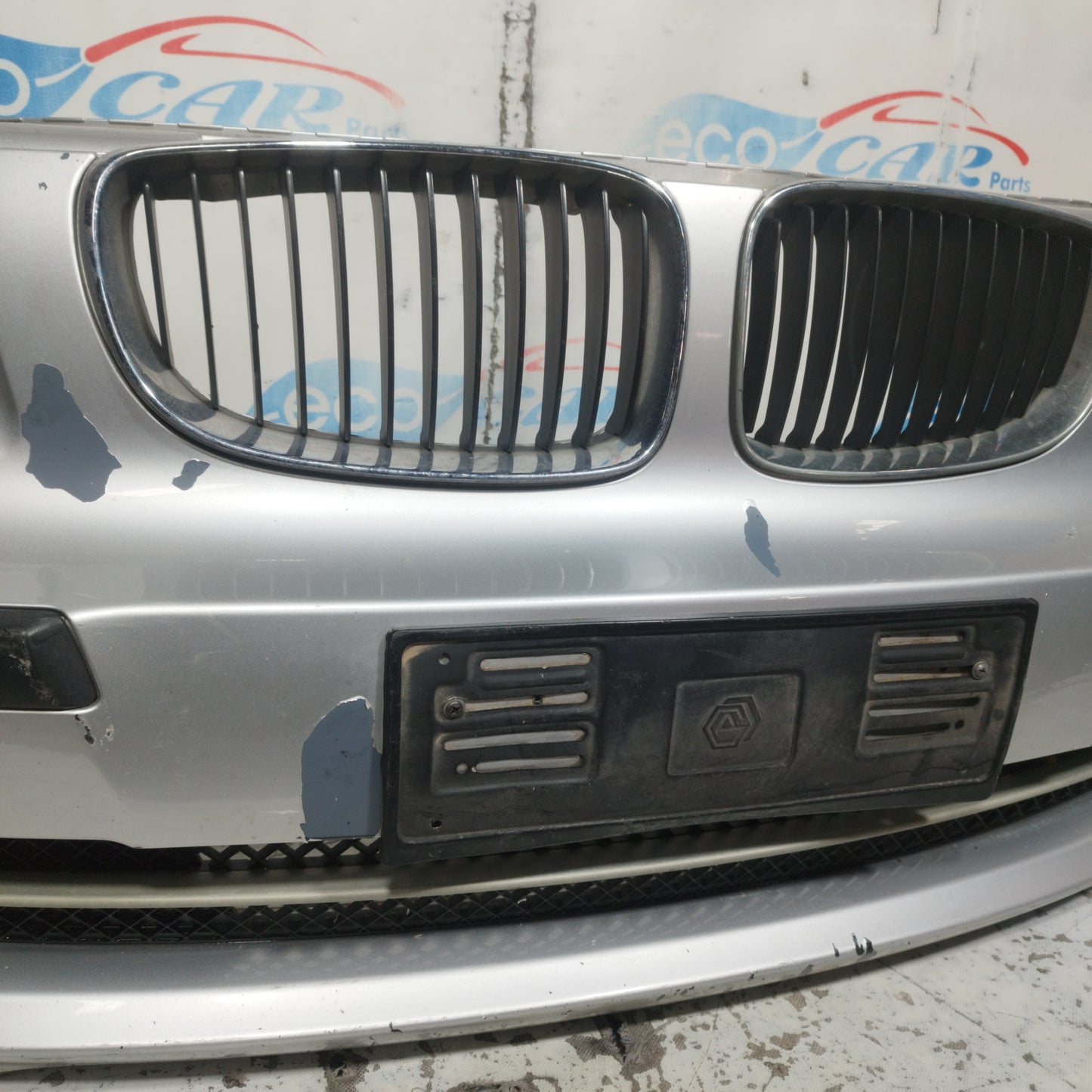 Paraurti anteriore grigio argento Bmw Serie 1 2010 ecoAC11197