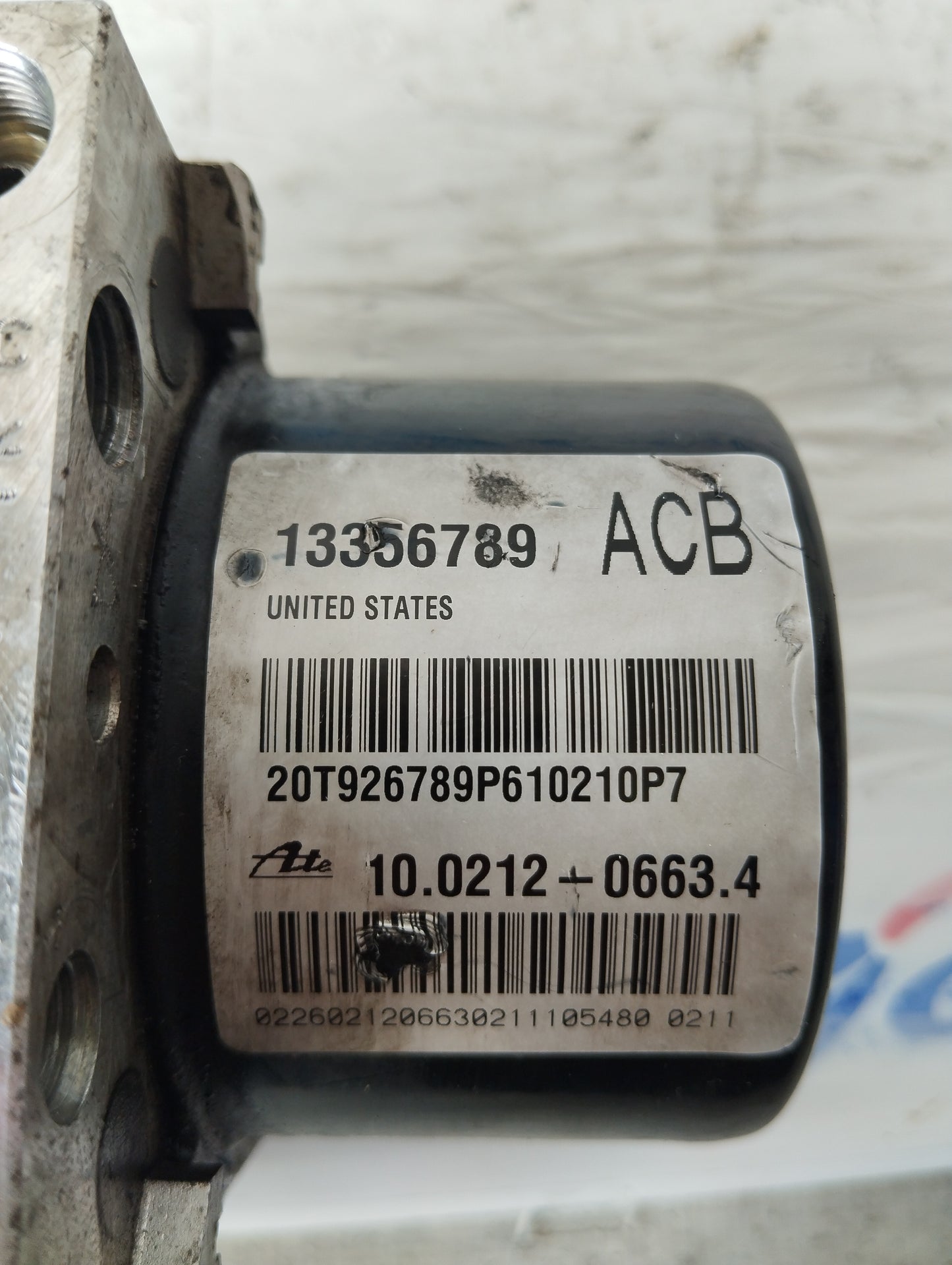 ABS-Pumpe Opel Astra J, Teilenummer: 10.0961-4522.3 ecoAG5602