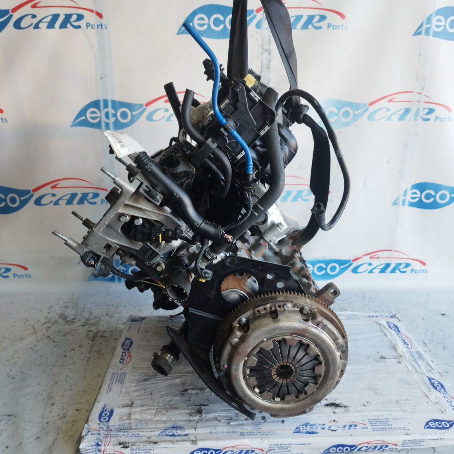 Engine Fiat Fiorino 1.4 B 8V 2010 code: 350A1000 ecoAC9723