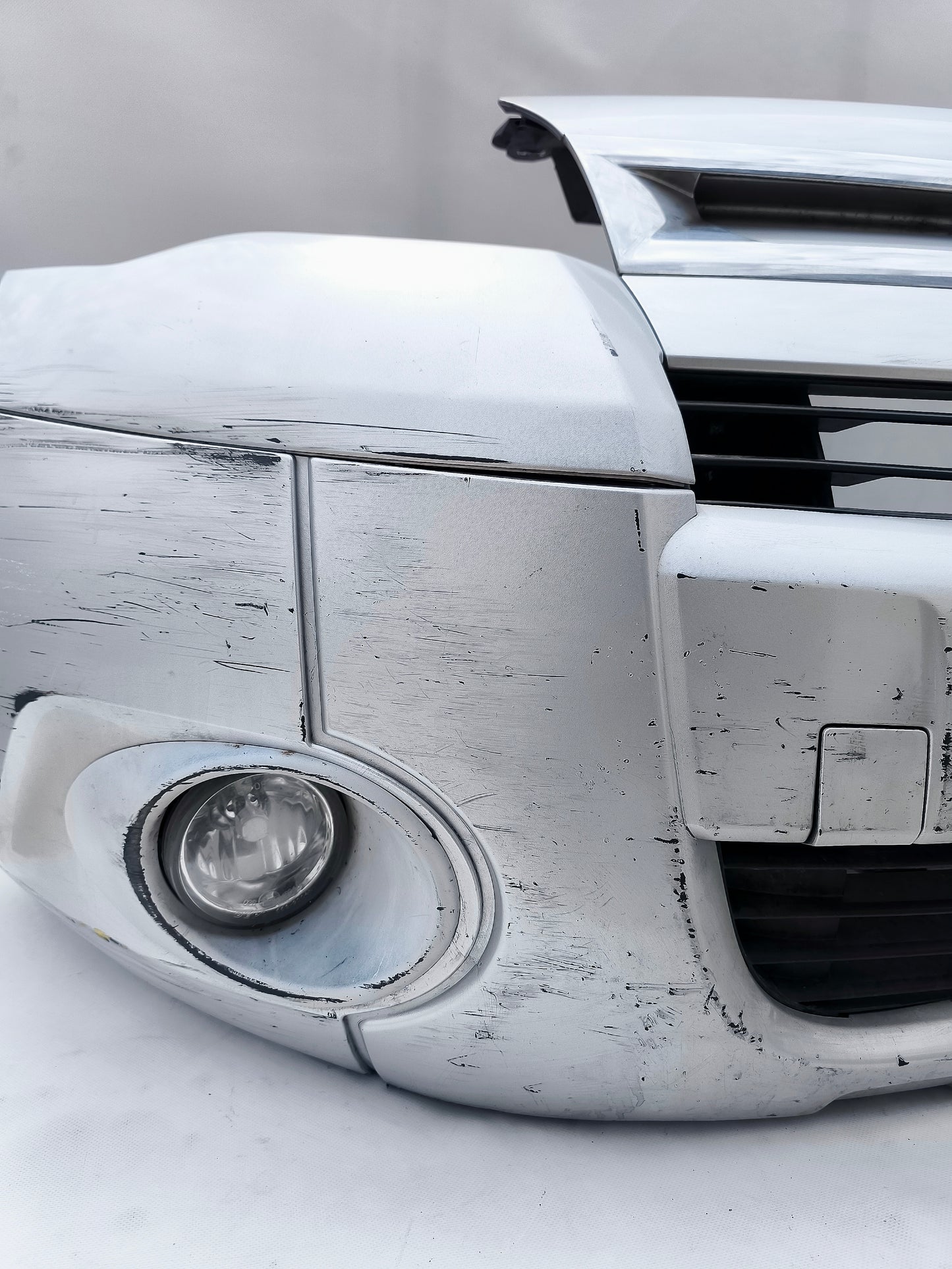 Paraurti anteriore grigio argento Citroen Berlingo anno 2009 ecoAG6924