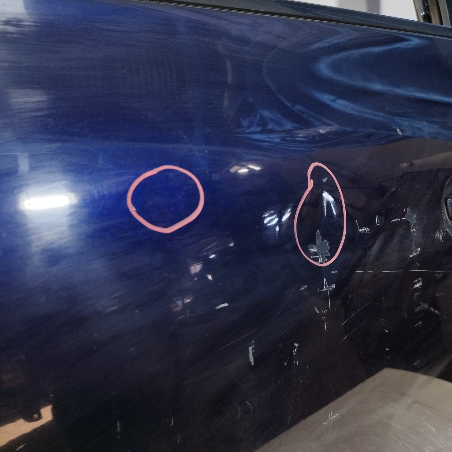 Front door left Dark blue Opel Adam 2012 ecoAC12280