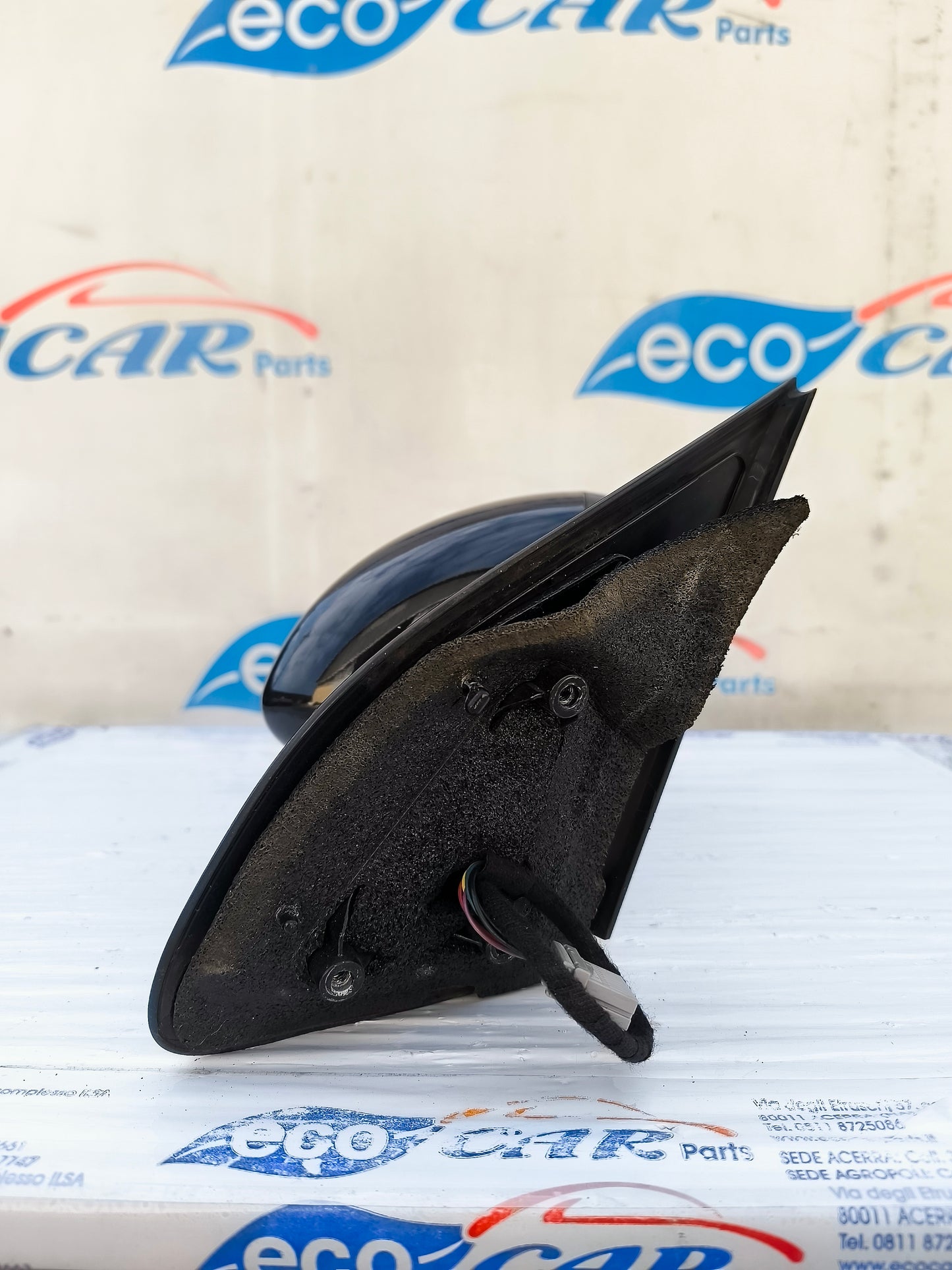 Electric mirror right black Nissan Qashqai 2008 7 wires ecoAG6129