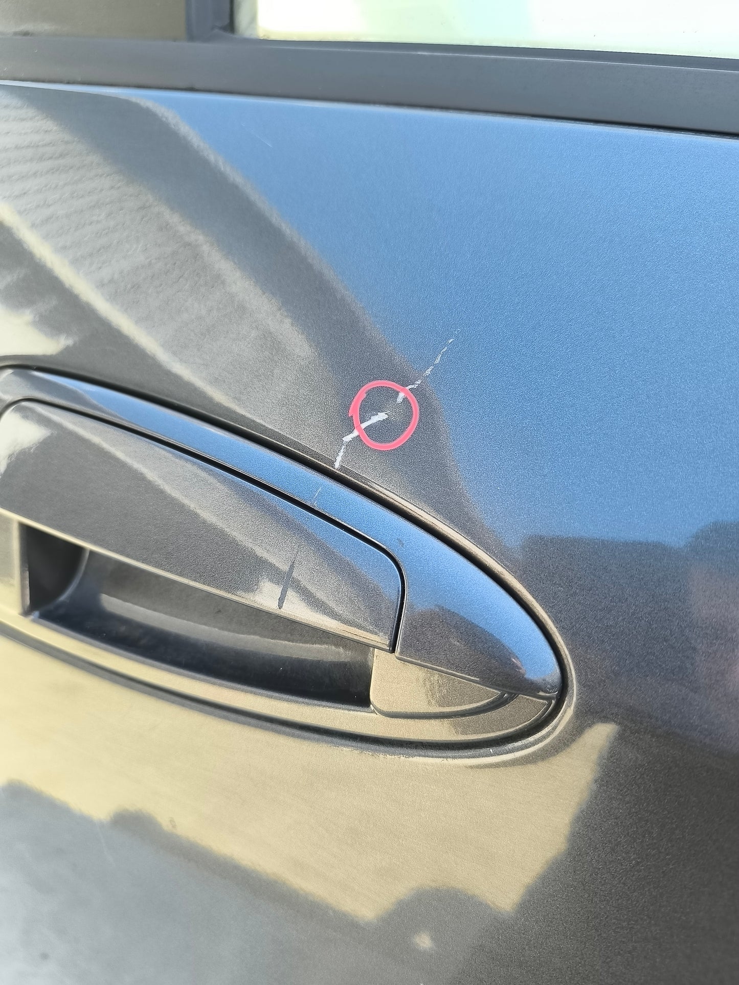 Sportello dx Fiat Grande Punto 3 porte grigio scuro ecoAG8330