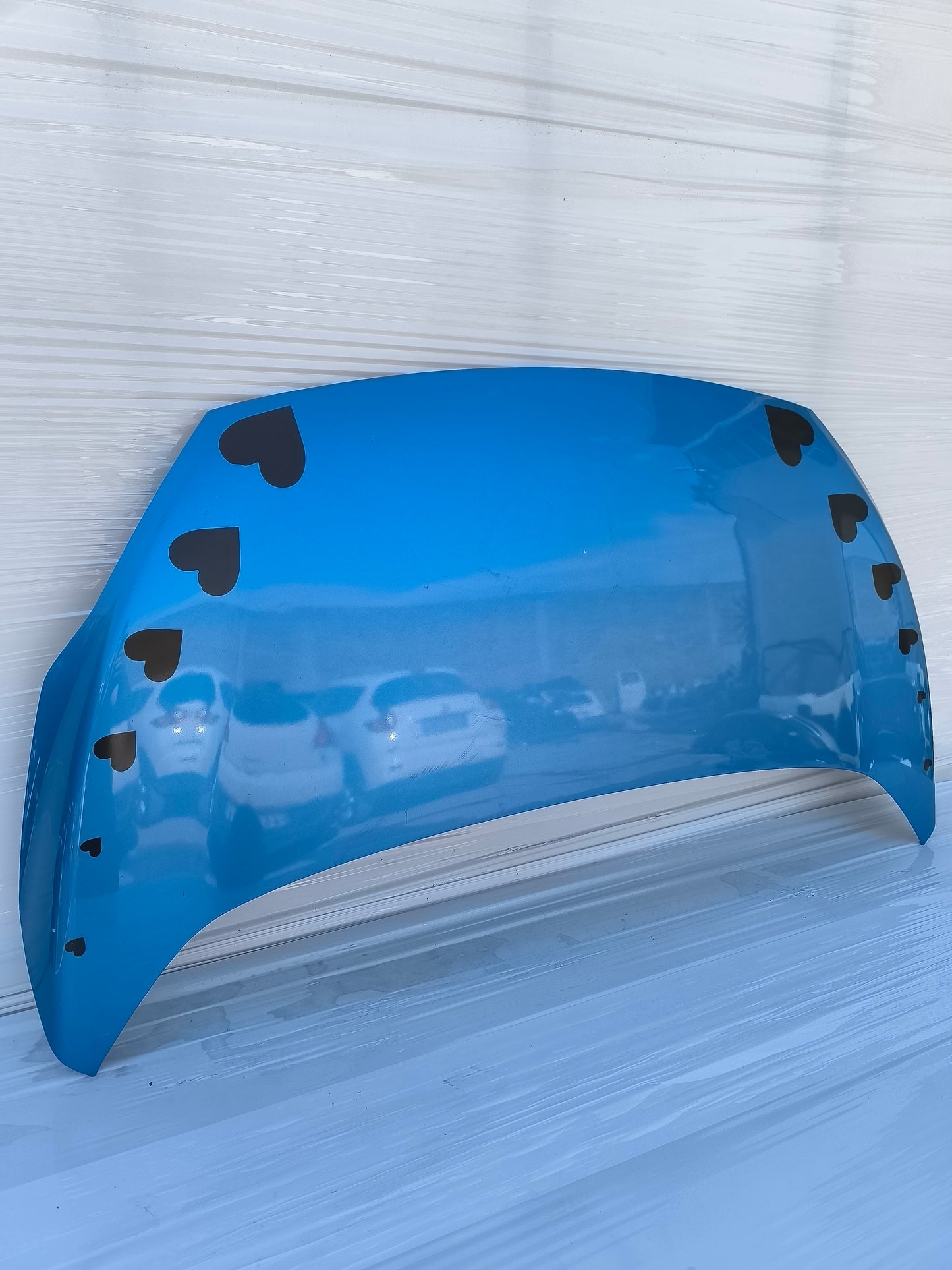 Cofano Ford Ka anno 2010 blu ecoAG8188