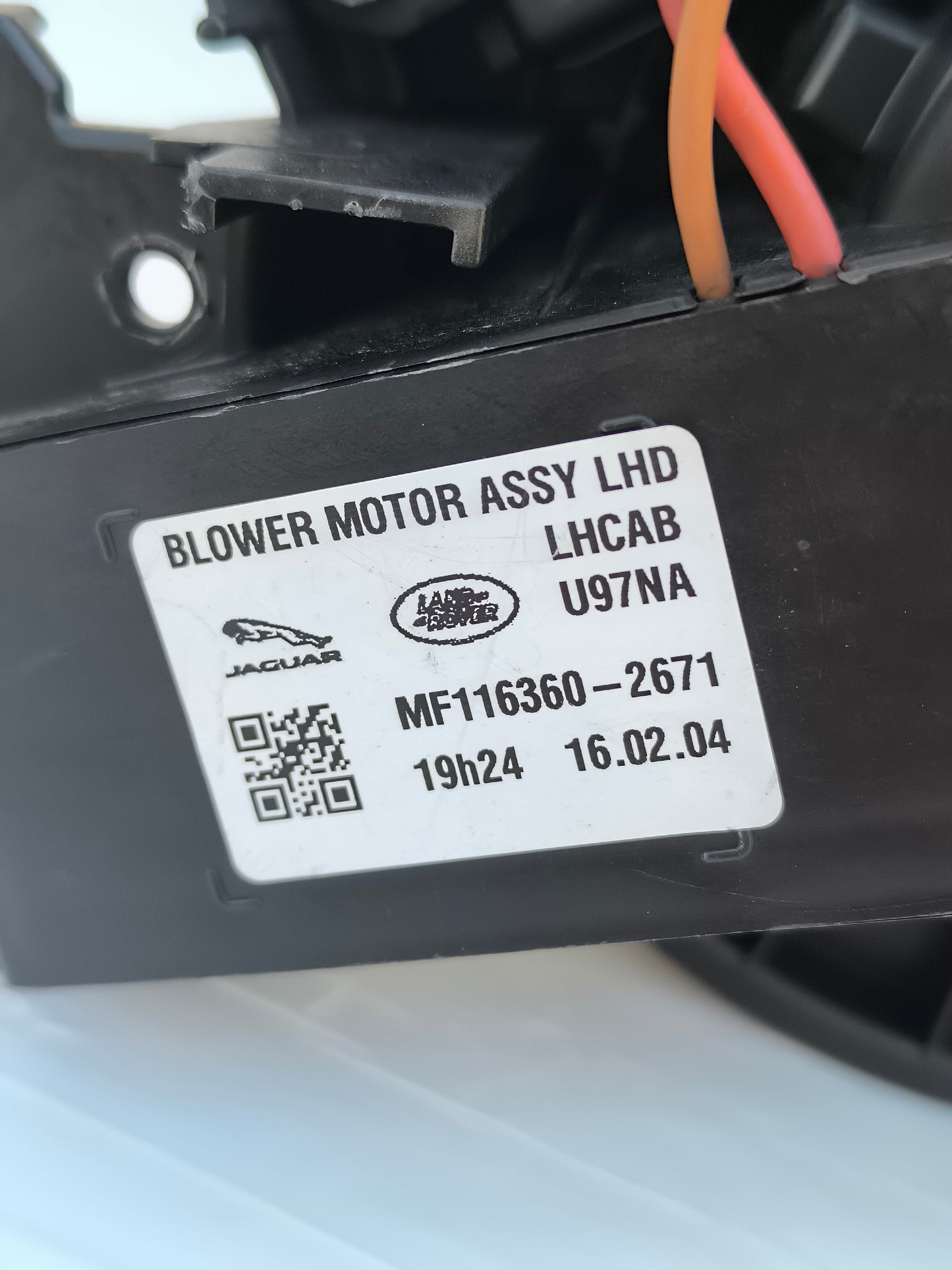 Ventola stufa abitacolo Jaguar XE (X760) Cod. mf116360-2671 ecoAG6734