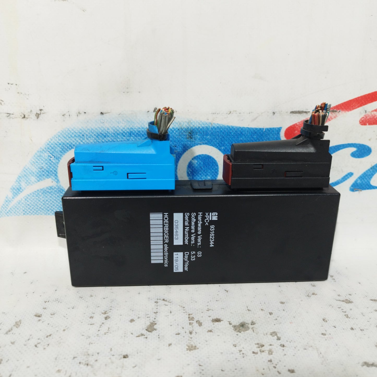 Hood opening control unit Opel Tigra Cabrio 2005 code: 93162344 ecoAC10295