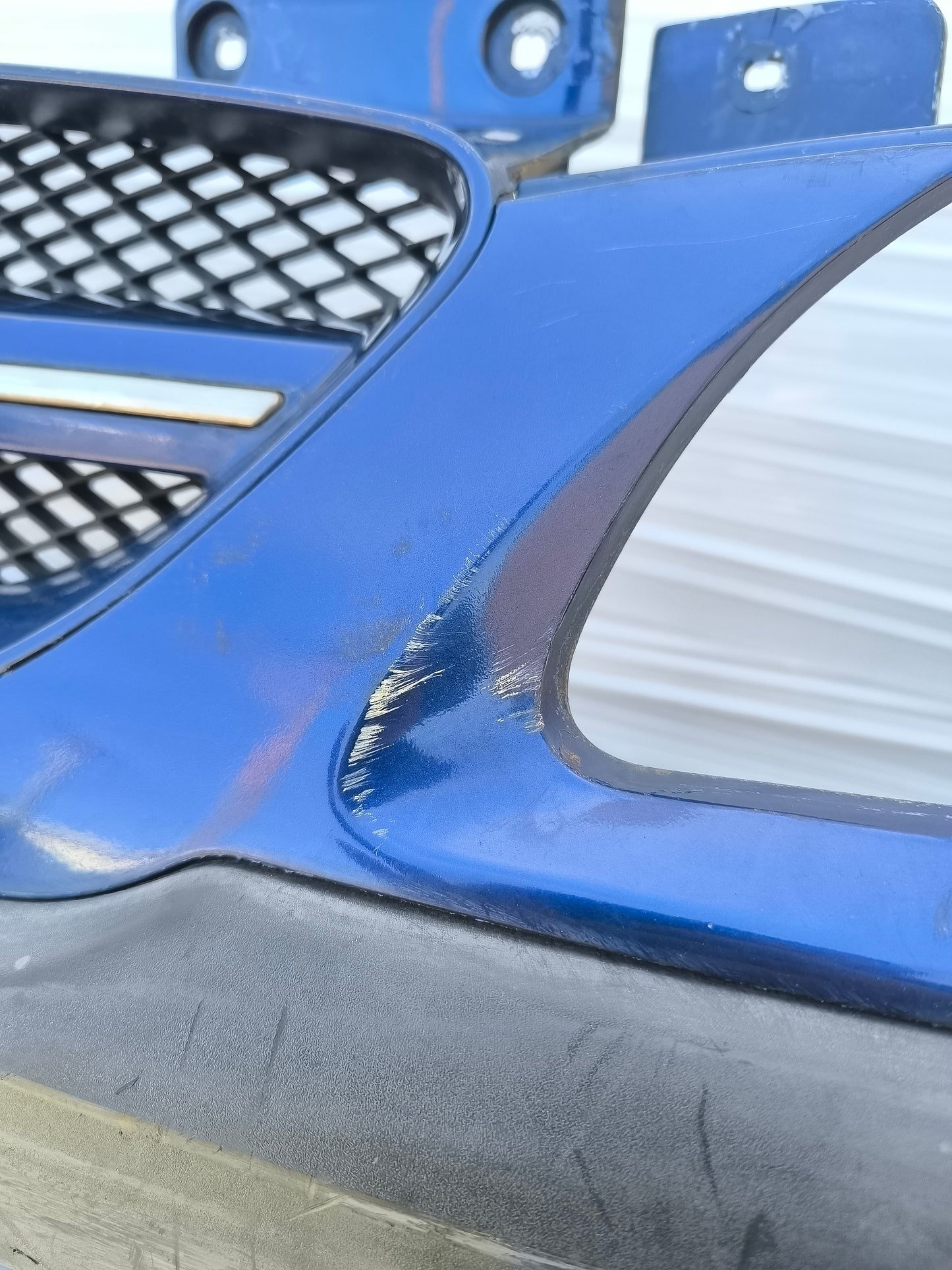 Paraurti anteriore blu Hyundai Getz anno 2006 ecoAG8366