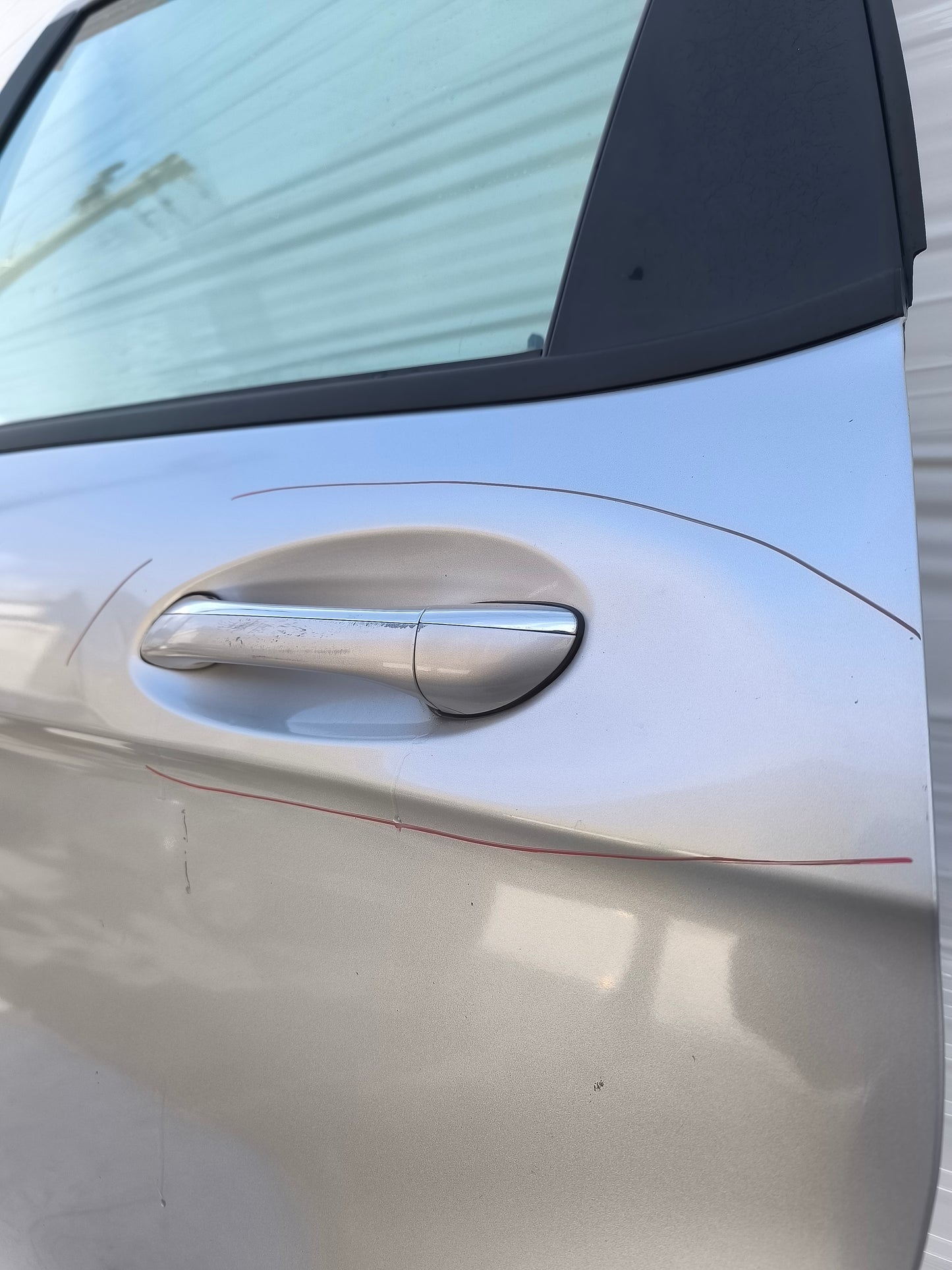 Sportello posteriore sx grigio argento Mercedes Classe A W169 2004-2012 ecoAG7929