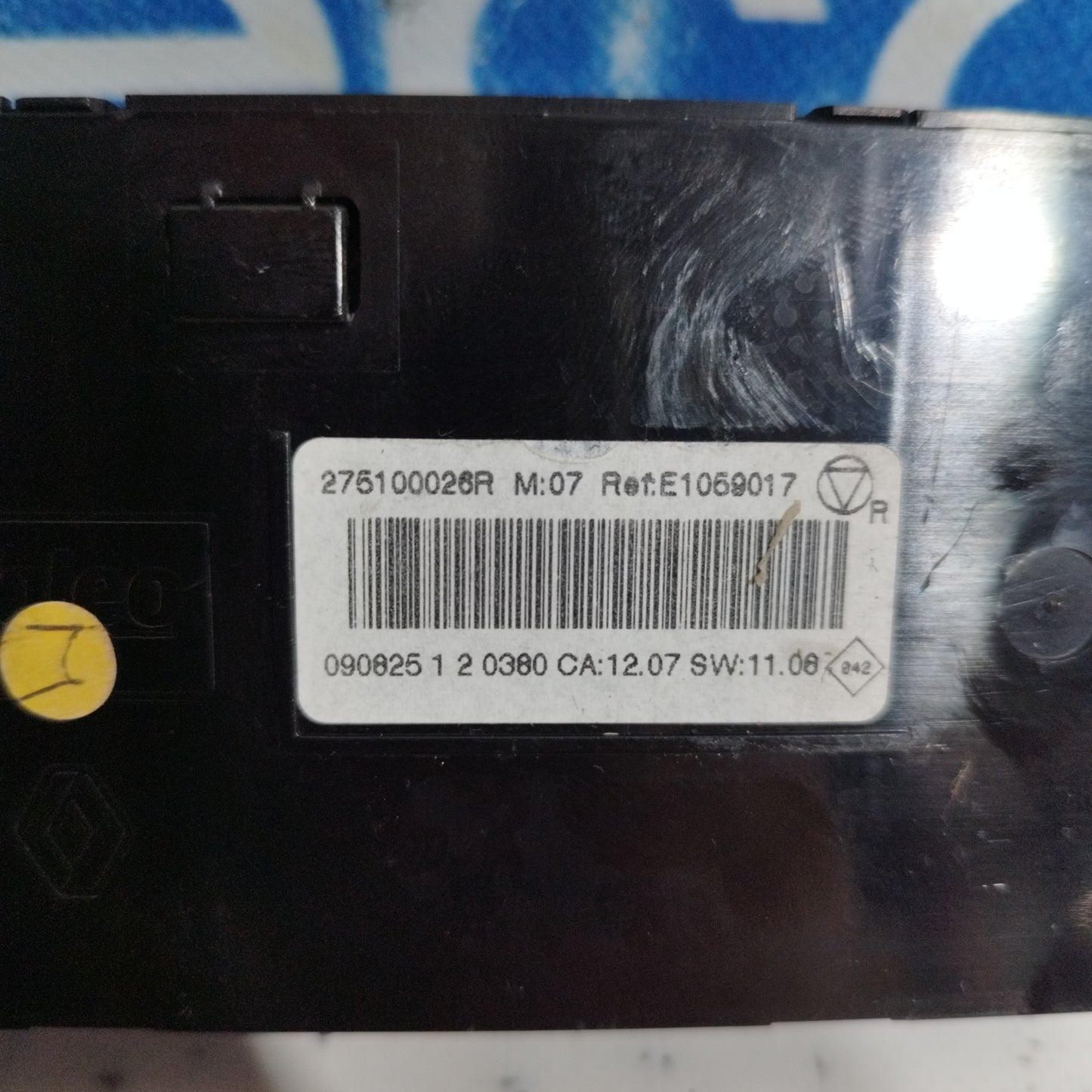 Pulsantiera A/C Renault Scenic 2010 Cod: 275100026R ecoAC8376