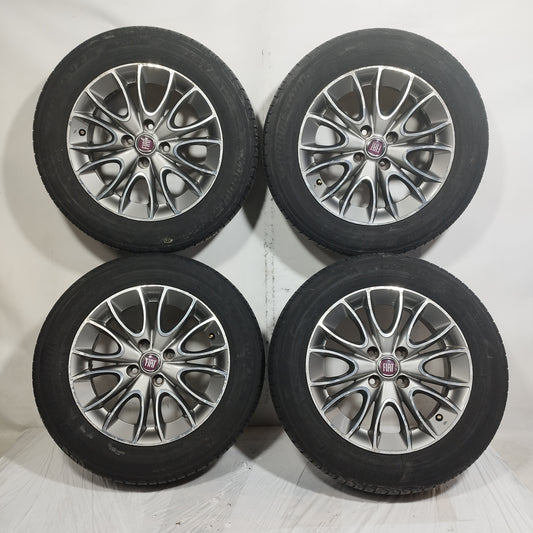 Cerchi in lega con gomme Fiat punto Evo 2012 ecoAC15266
