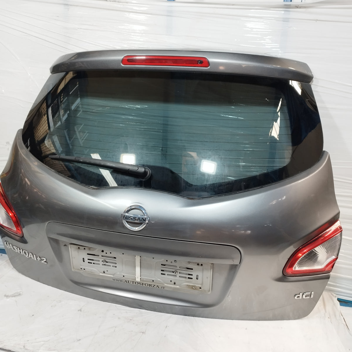 Portellone grigio scuro Nissan Qashqai+2 (J10 / JJ10) 2010-2013 Restyling ecoAC16937