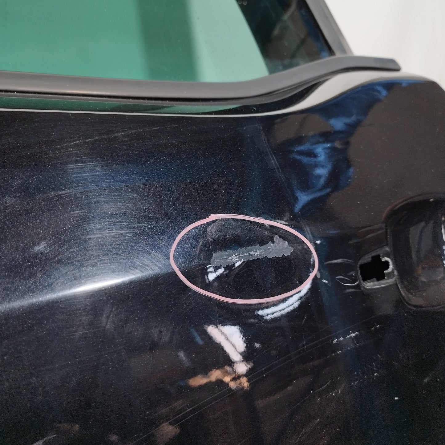 Schwarze hintere rechte Tür Opel Meriva B 2012 ecoAC12991