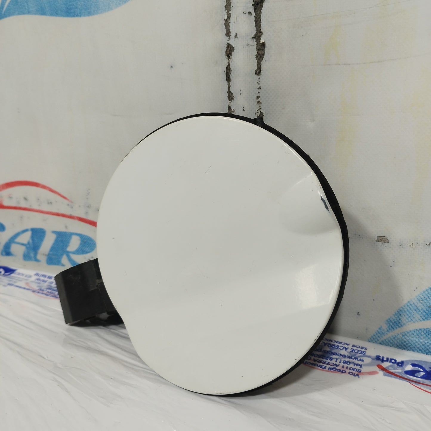 Sportellino carburante bianco Fiat Qubo 2012 ecoAC10950