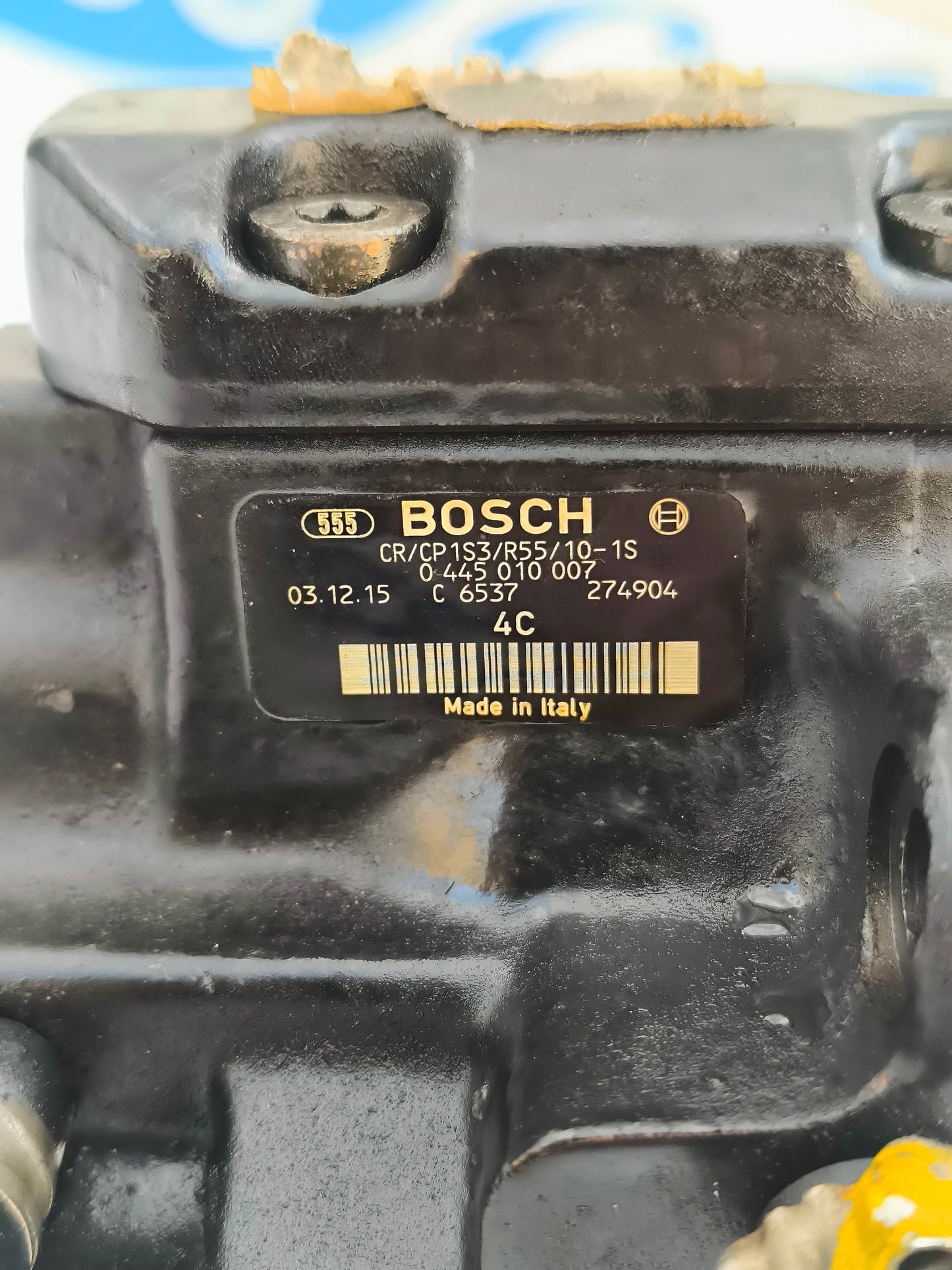 Common-Rail-Einspritzpumpe Fiat Multipla 1.9 JTD Cod. 0445010007 ecoAG6037