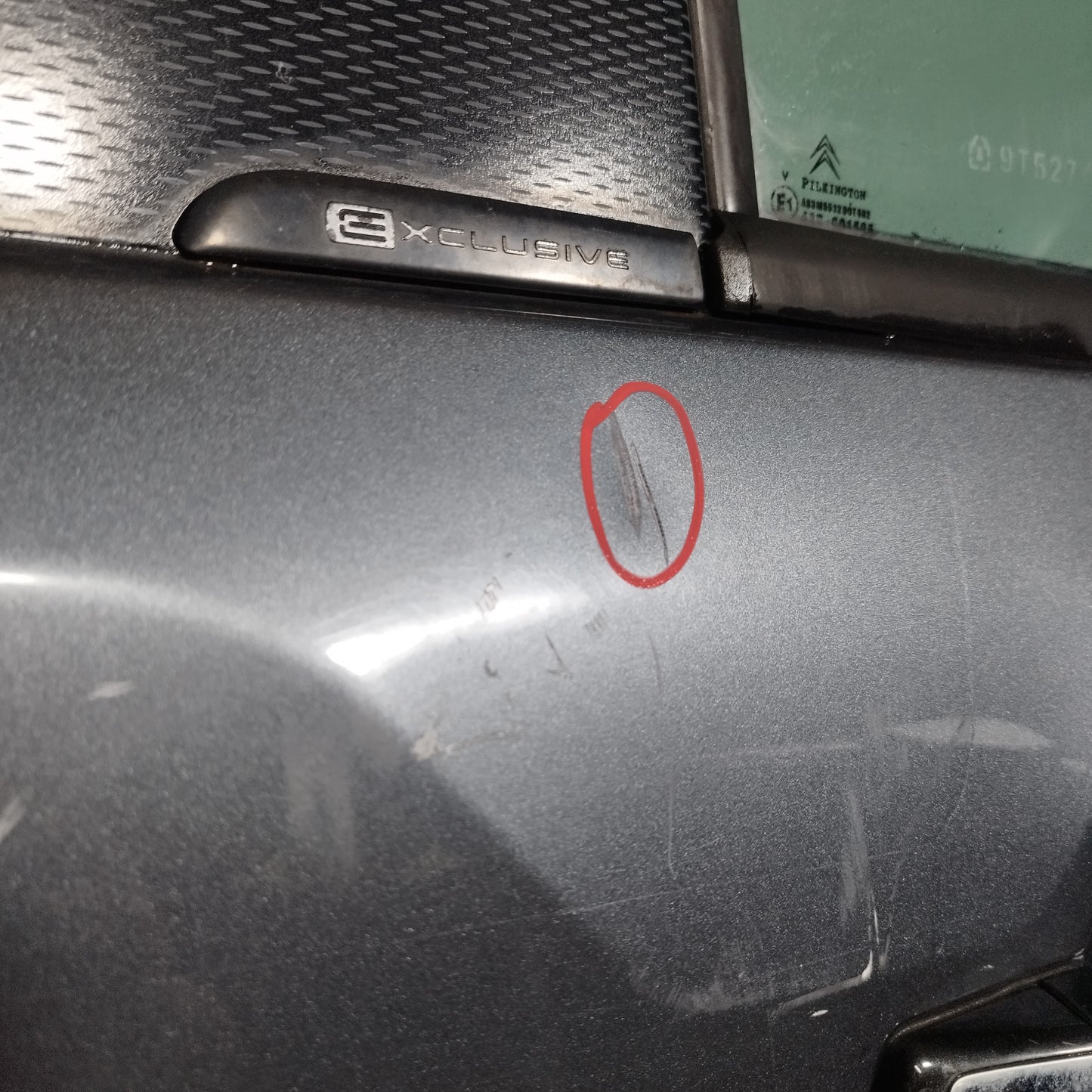 Sportello posteriore dx grigio scuro Citroen C3 Picasso 2010 ecoAC14515