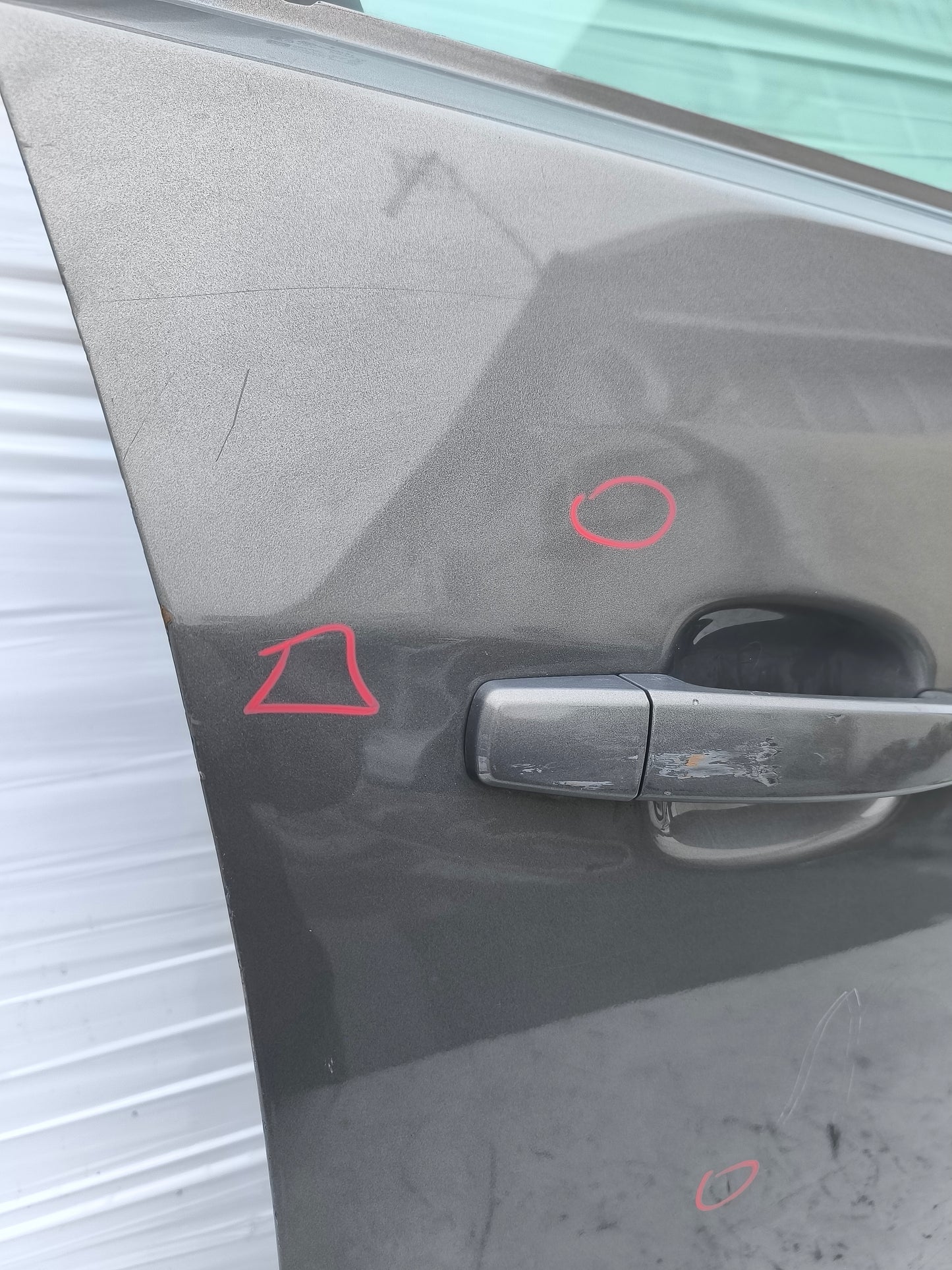 Sportello anteriore dx grigio Opel Meriva B 2010-2017 ecoAG7969