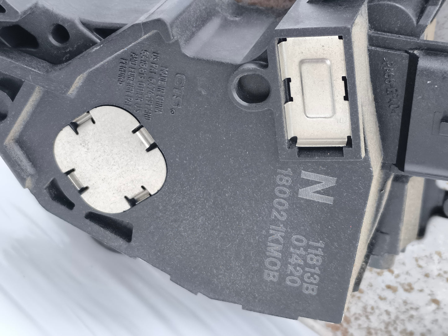 Pedaliera freno acceleratore Nissan Juke F15 1.5 DCI 2010-2014 cod: 180021km0b ecoAG8437