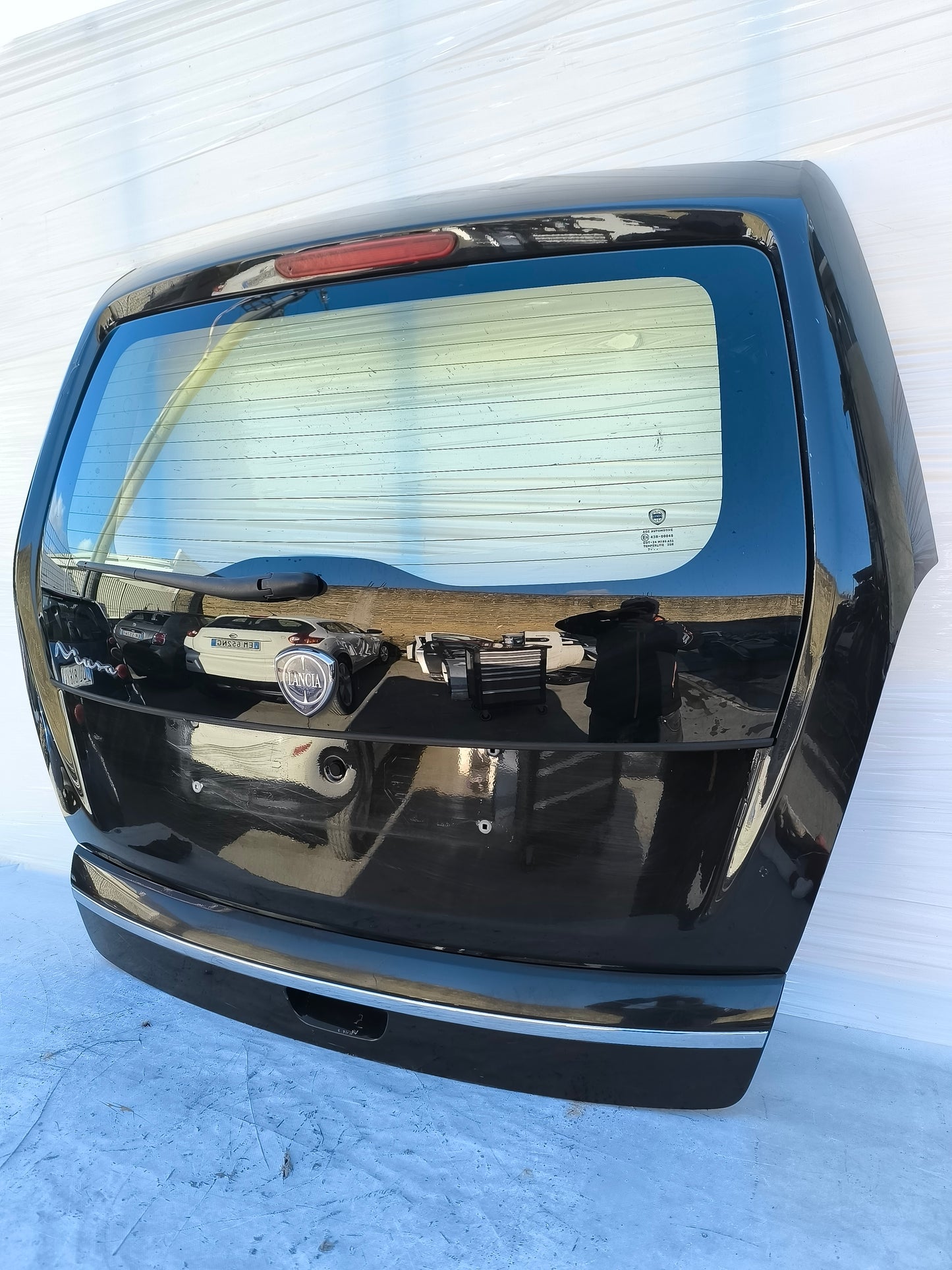 Portellone posteriore restyling Lancia Musa anno 2008-2012 marrone ecoAG8052