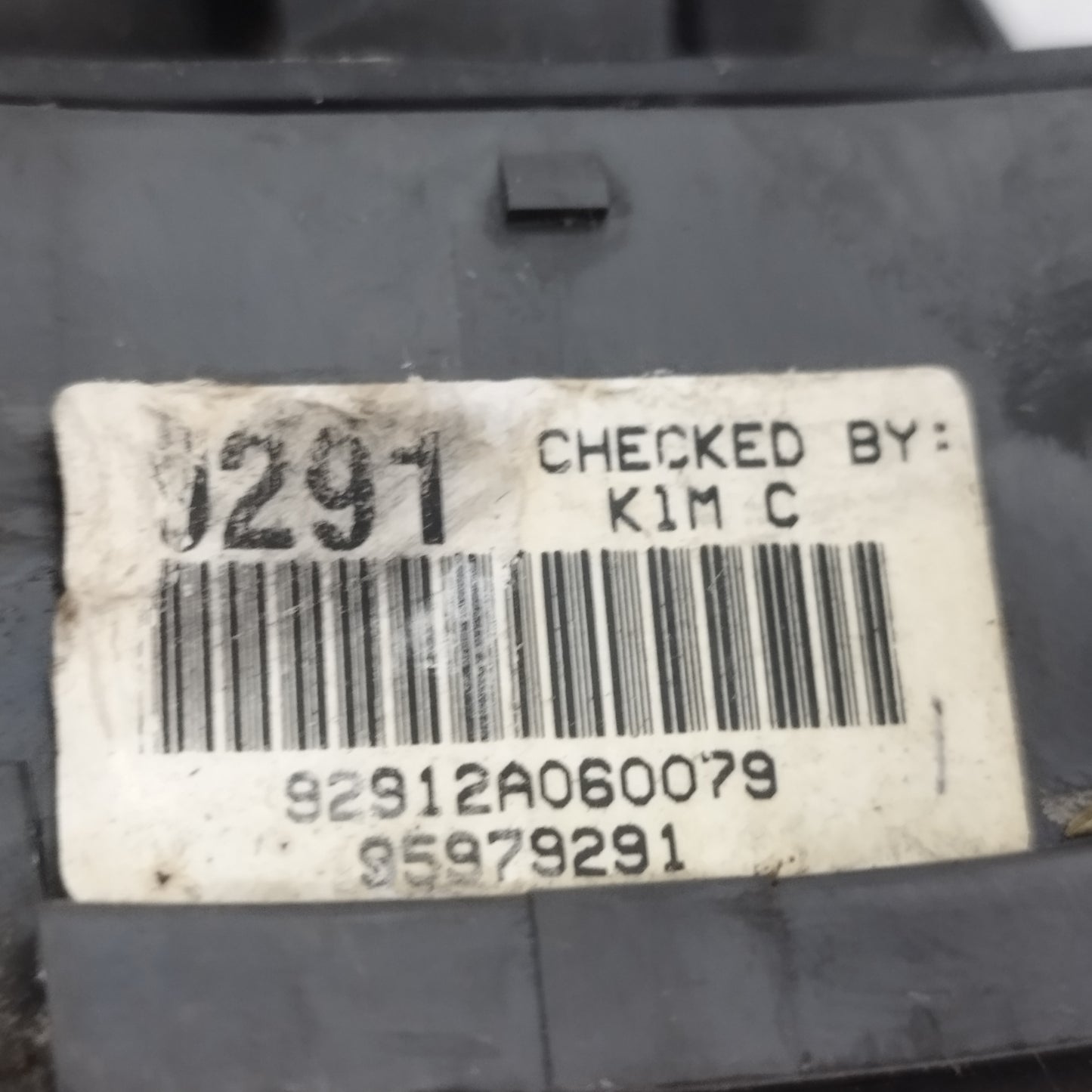 Chevrolet Spark 2011 Klimaanlagenbedienfeld-Code: 95979291 ecoAC792