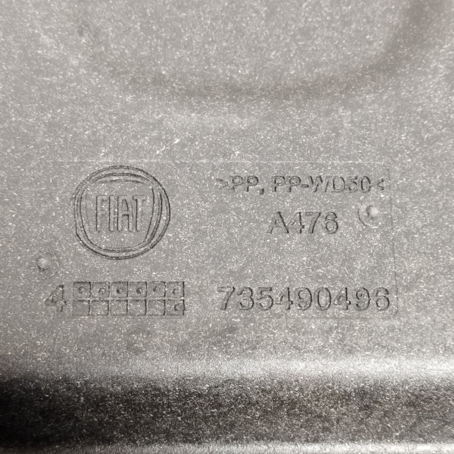 Cappelliera Fiat New Panda 2015 cod: 735490496 ecoAC15911