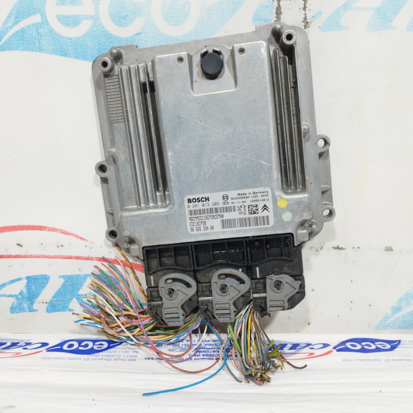 Zündanlage Peugeot 407 2.2 HDI 2006 Teilenummer: 0281013209 ecoAC10916