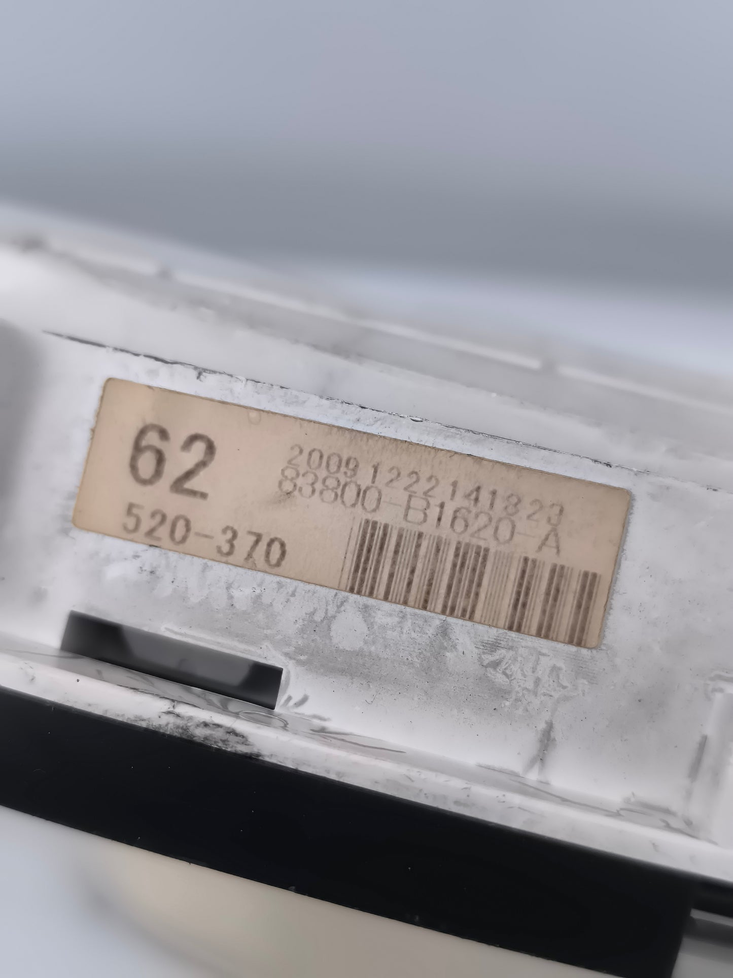 Instrumententafel Subaru Justy 1.0 Benzin, Baujahr 2009, Teilenummer 83800-B1620-A ecoAG6436