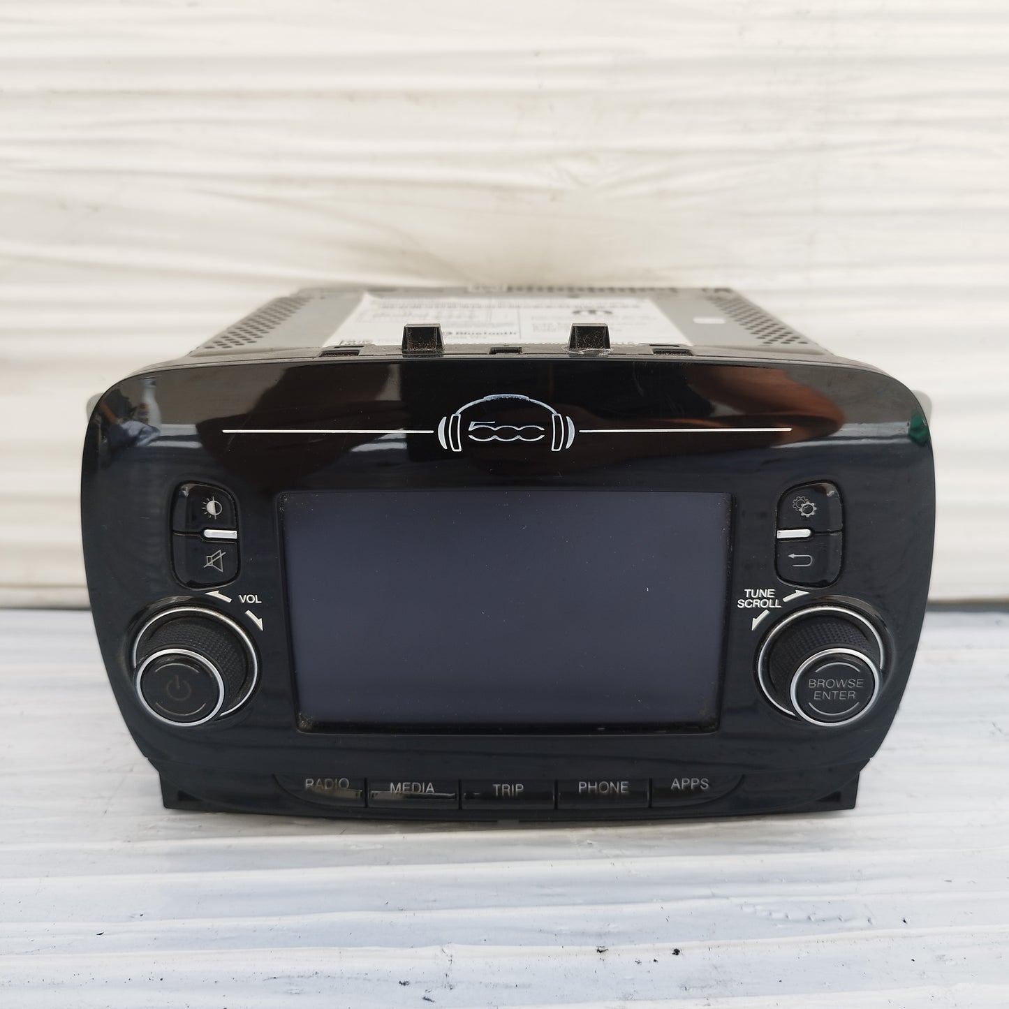 Autoradio Fiat 500 2015 cod: 07356248570 ecoAC15947