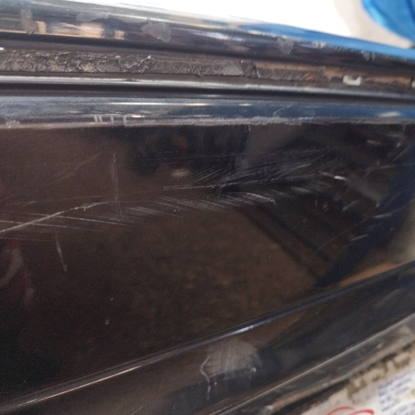 Schwarze Heckstoßstange Mercedes C-Klasse 2009 SW ecoAC9695