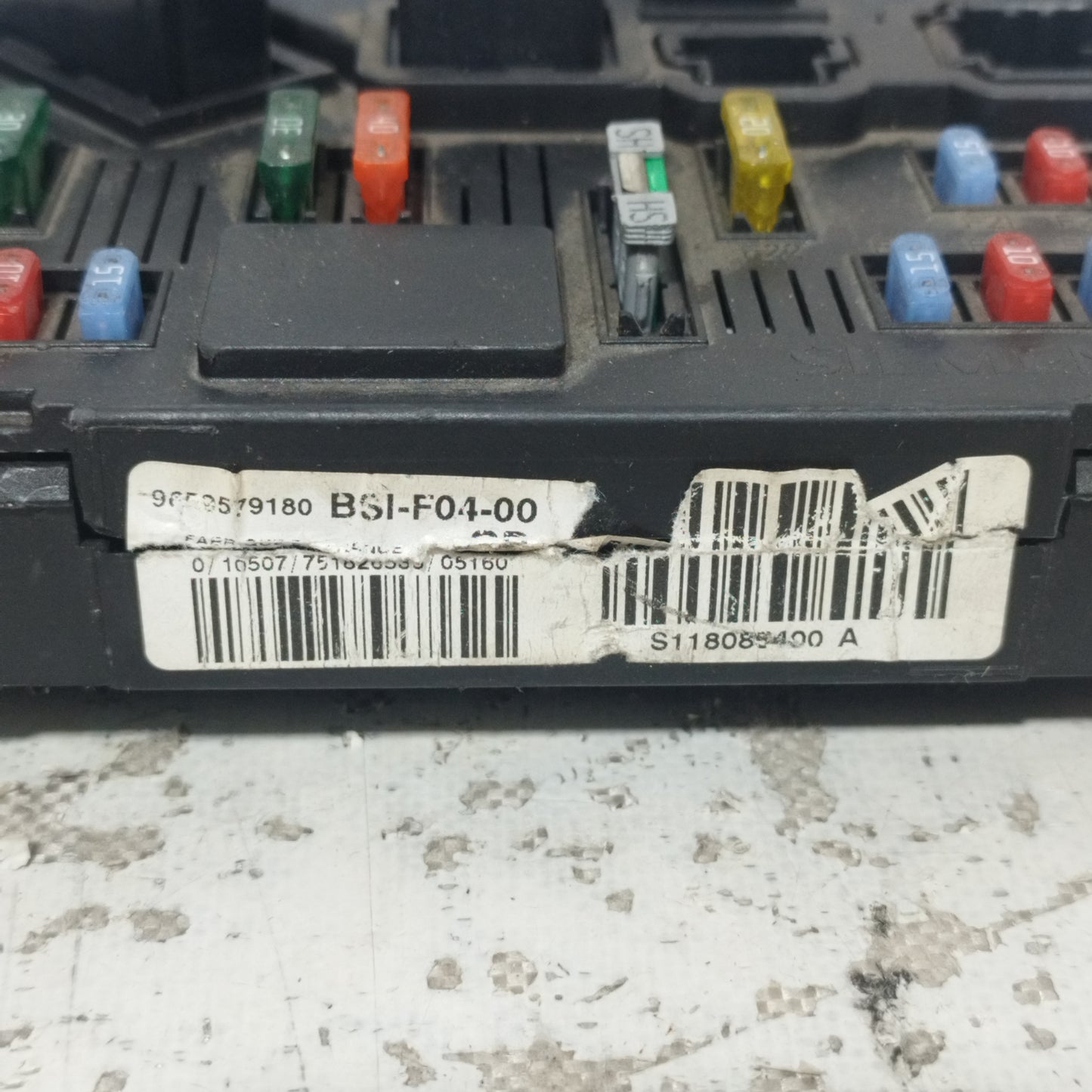 Zündanlage Peugeot 1007 1.4 HDI 2005 Code: 5WS40171C-T ecoAC9349