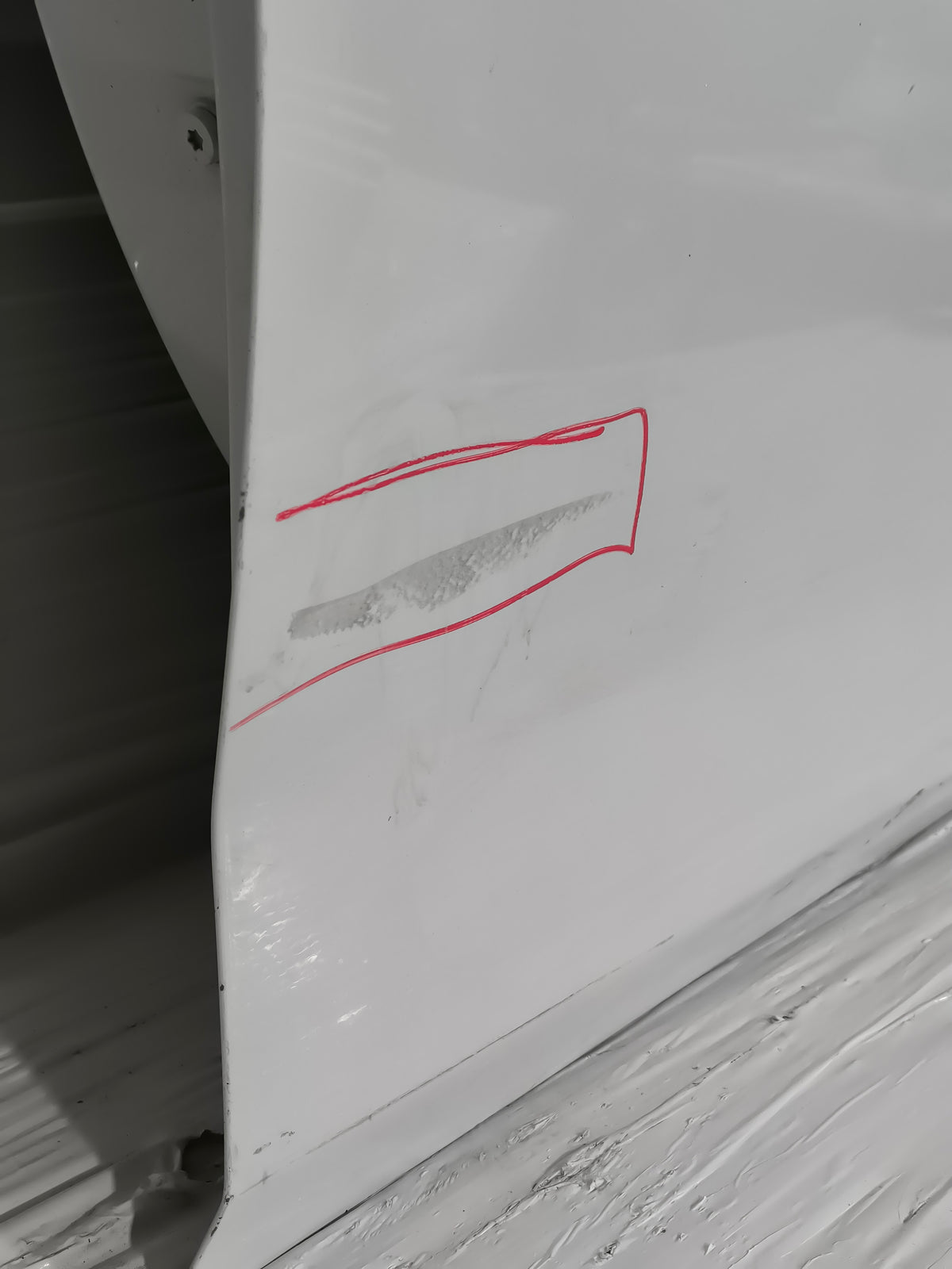 Sportello anteriore dx bianco Bmw X1 I serie E84 anno 2009-2015 ecoAG9824