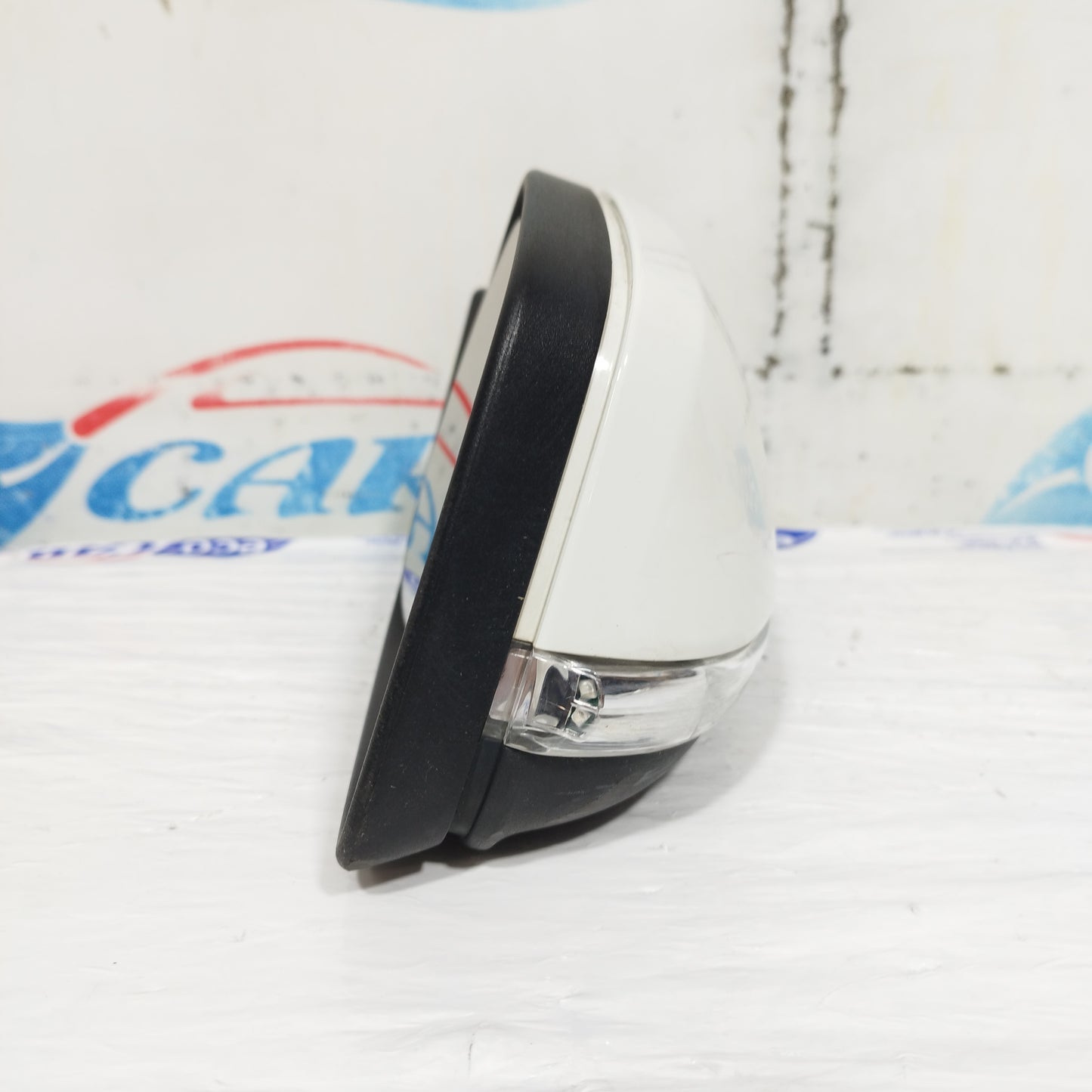 Front right electric mirror White Mercedes B-Class 2010 9 Wires ecoAC11251