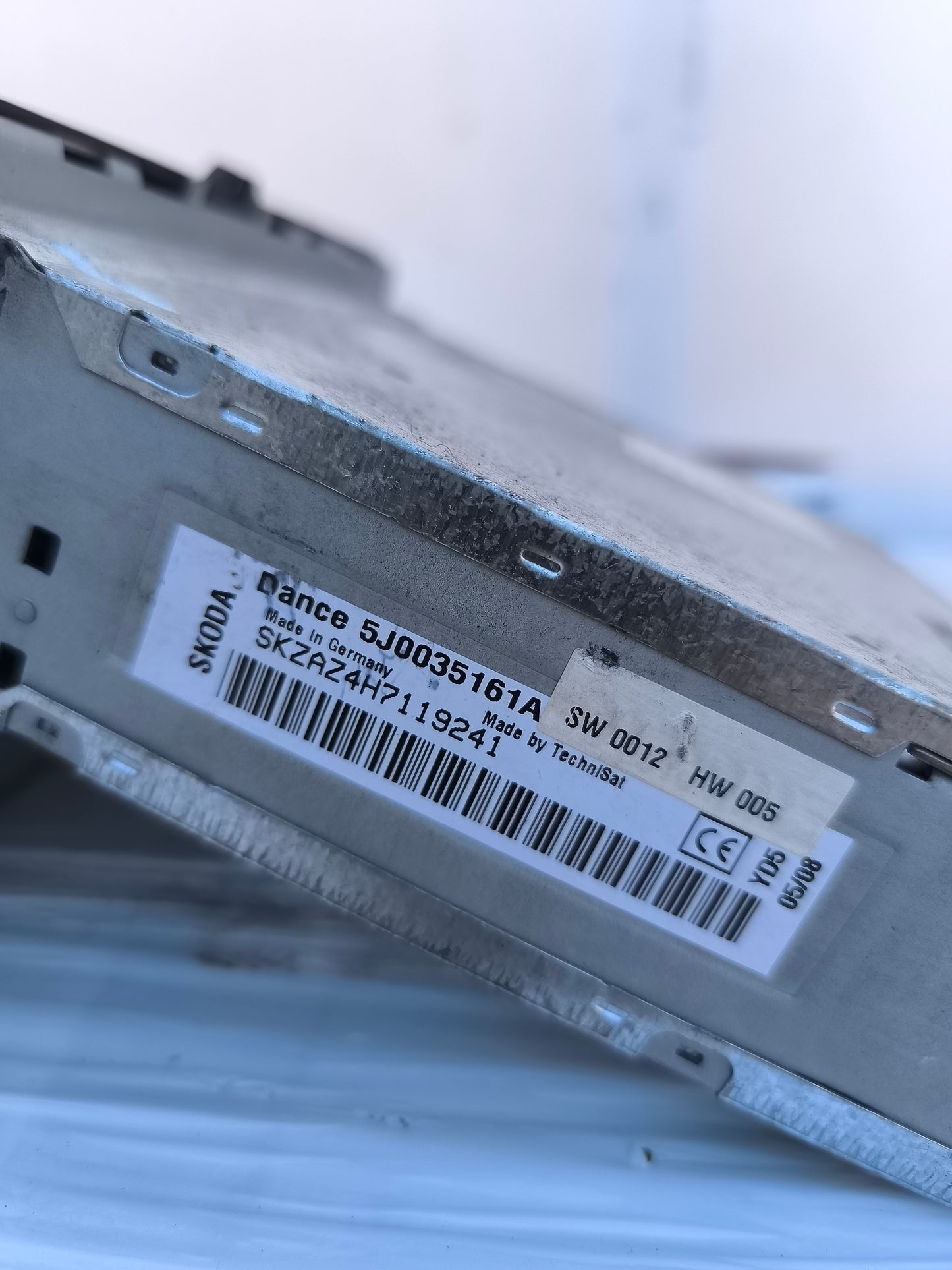 Autoradio Skoda Fabia anno 2010 codice: 5j0035161a ecoAG7324