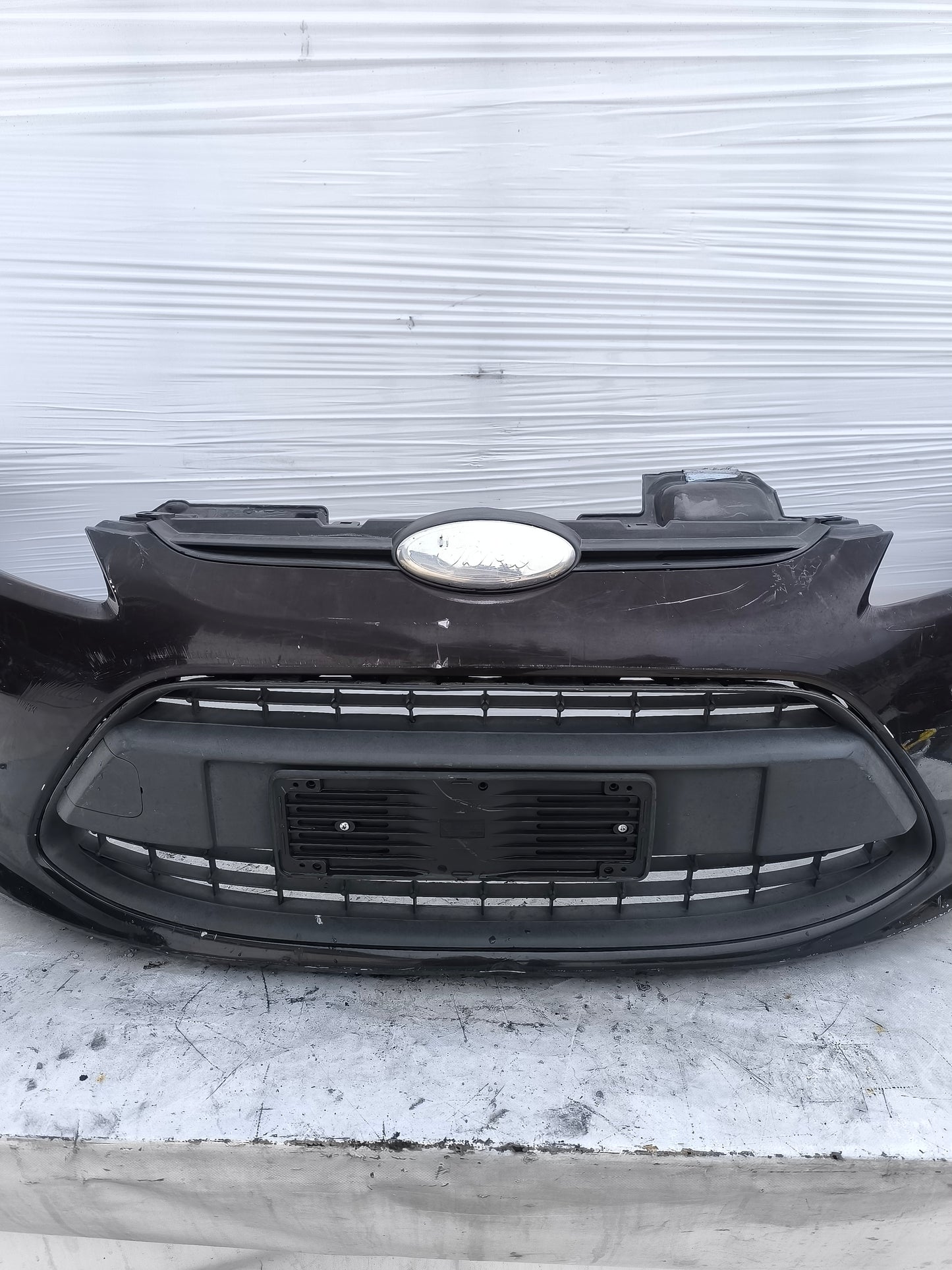 Paraurti anteriore viola Ford Fiesta (mk6) anno 2008-2012 ecoAG8206