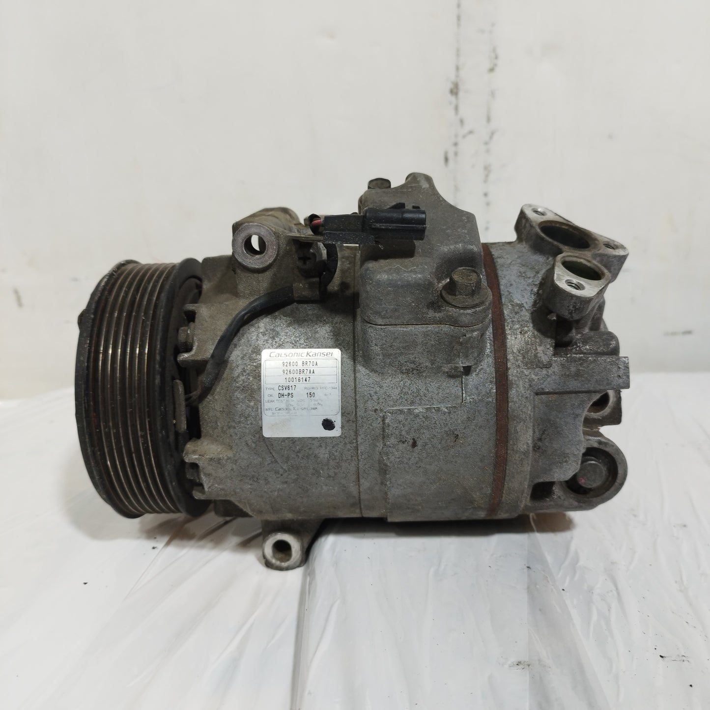 Compressore a / c Nissan Qashqai 2.0 DCI 2010 cod: 92600BR70A ecoAC15403