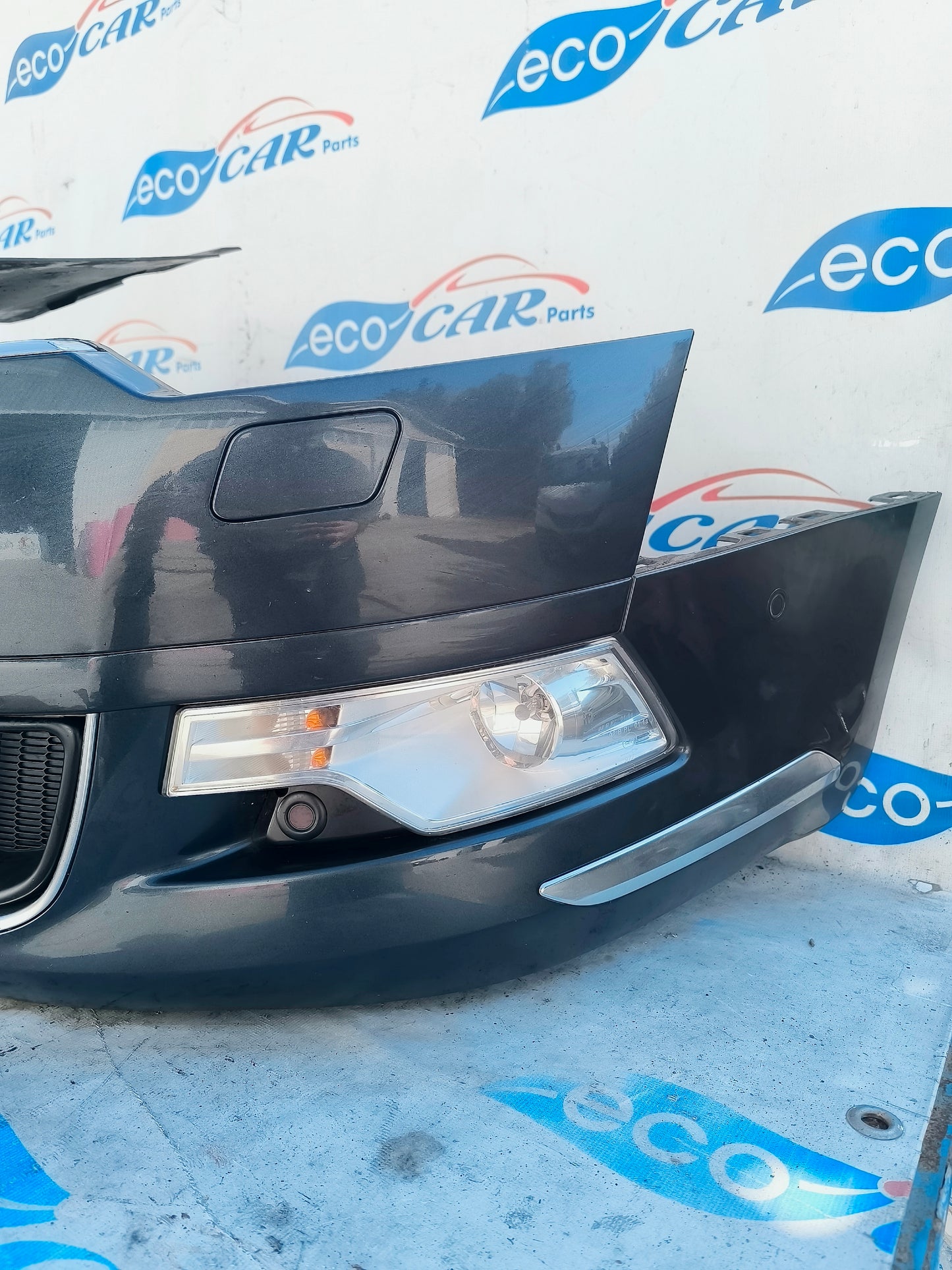 Front bumper gunmetal grey Citroen C5 year 2015 ecoAG6354