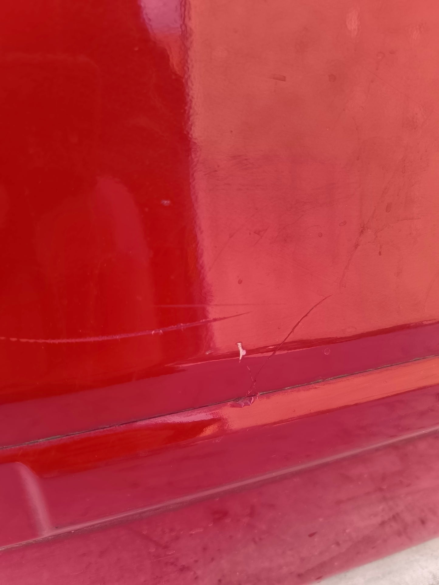 Sportello rosso posteriore sx Fiat Panda 169 ecoAG8023