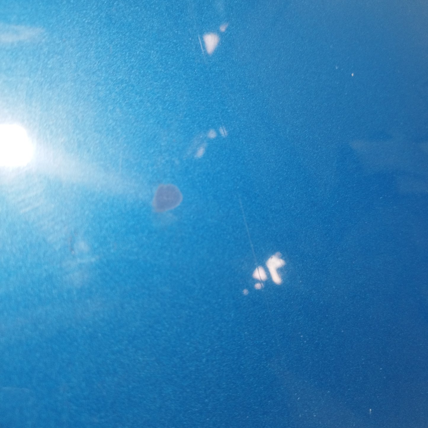 Hyundai i10 2008 ecoAC9628 Motorhaube in Elektroblau