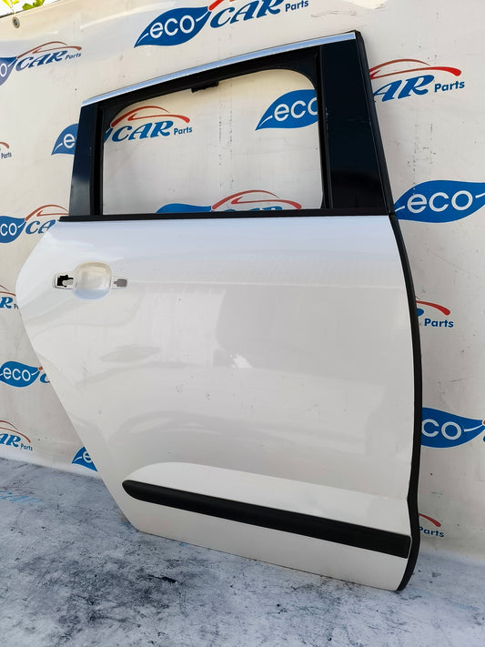 Rear right door white Peugeot 3008 2013 ecoAG5722