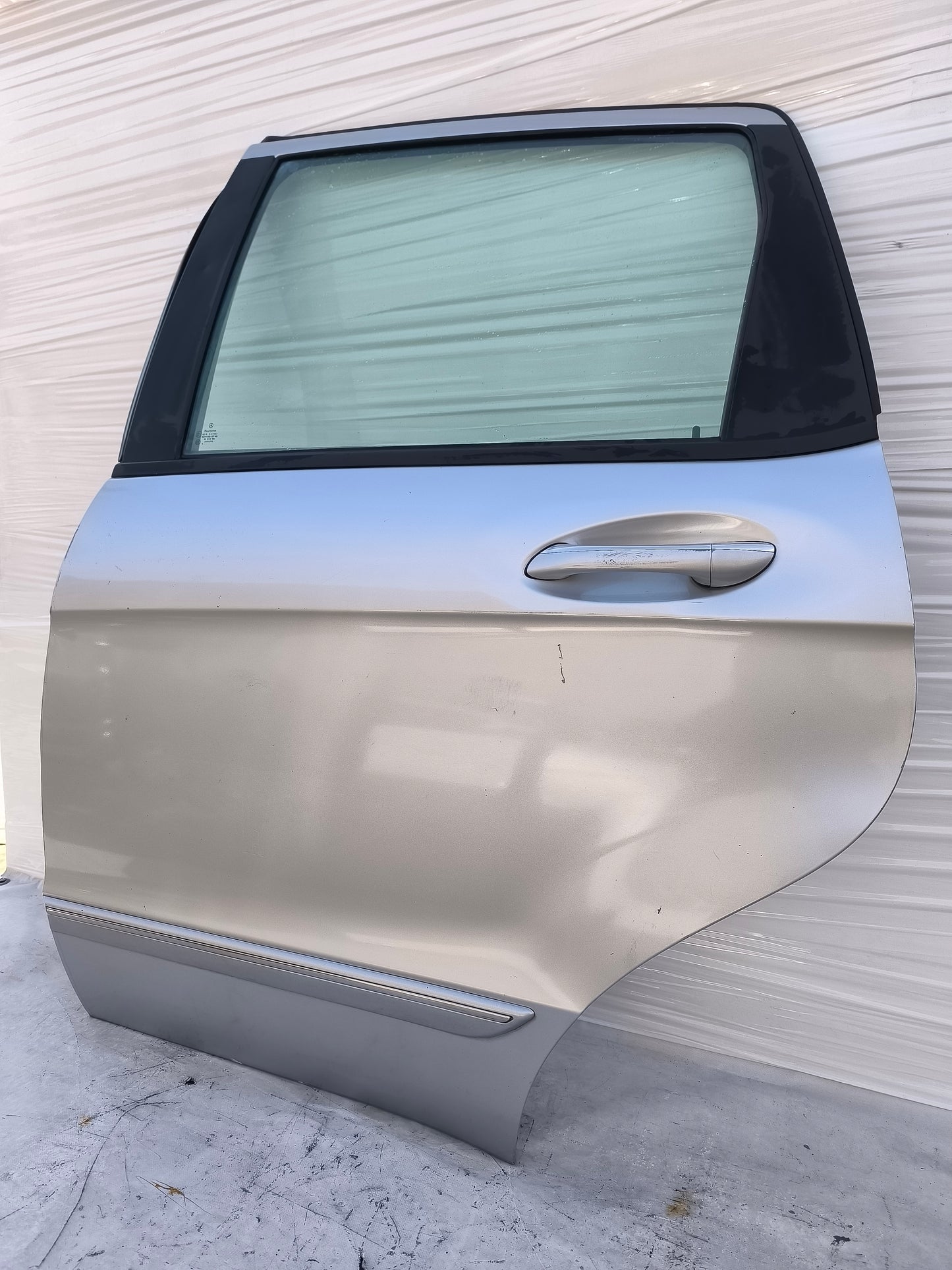 Sportello posteriore sx grigio argento Mercedes Classe A W169 2004-2012 ecoAG7929