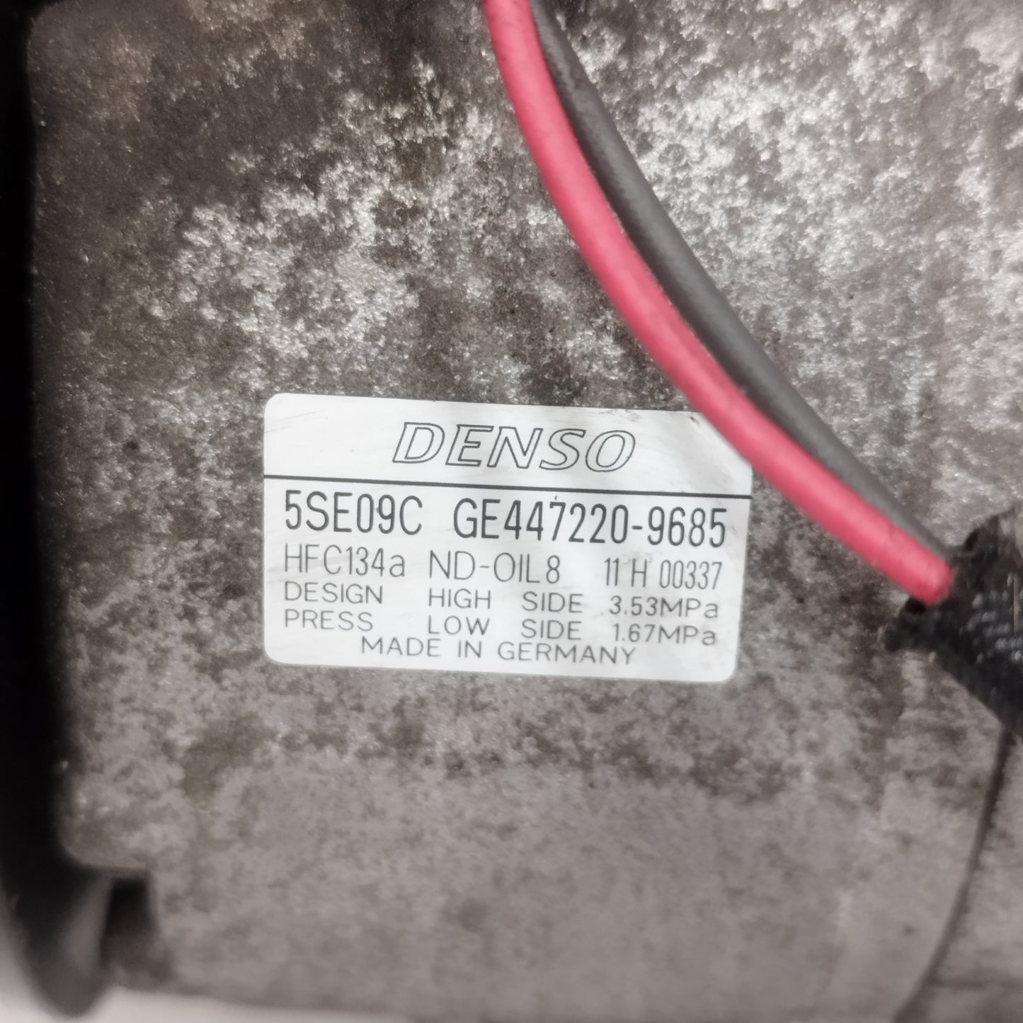 Compressore a / c Smart Forfour (W454) 1.5 CDI 2004-2006 DENSO cod: 447220-9685 ecoAC16186