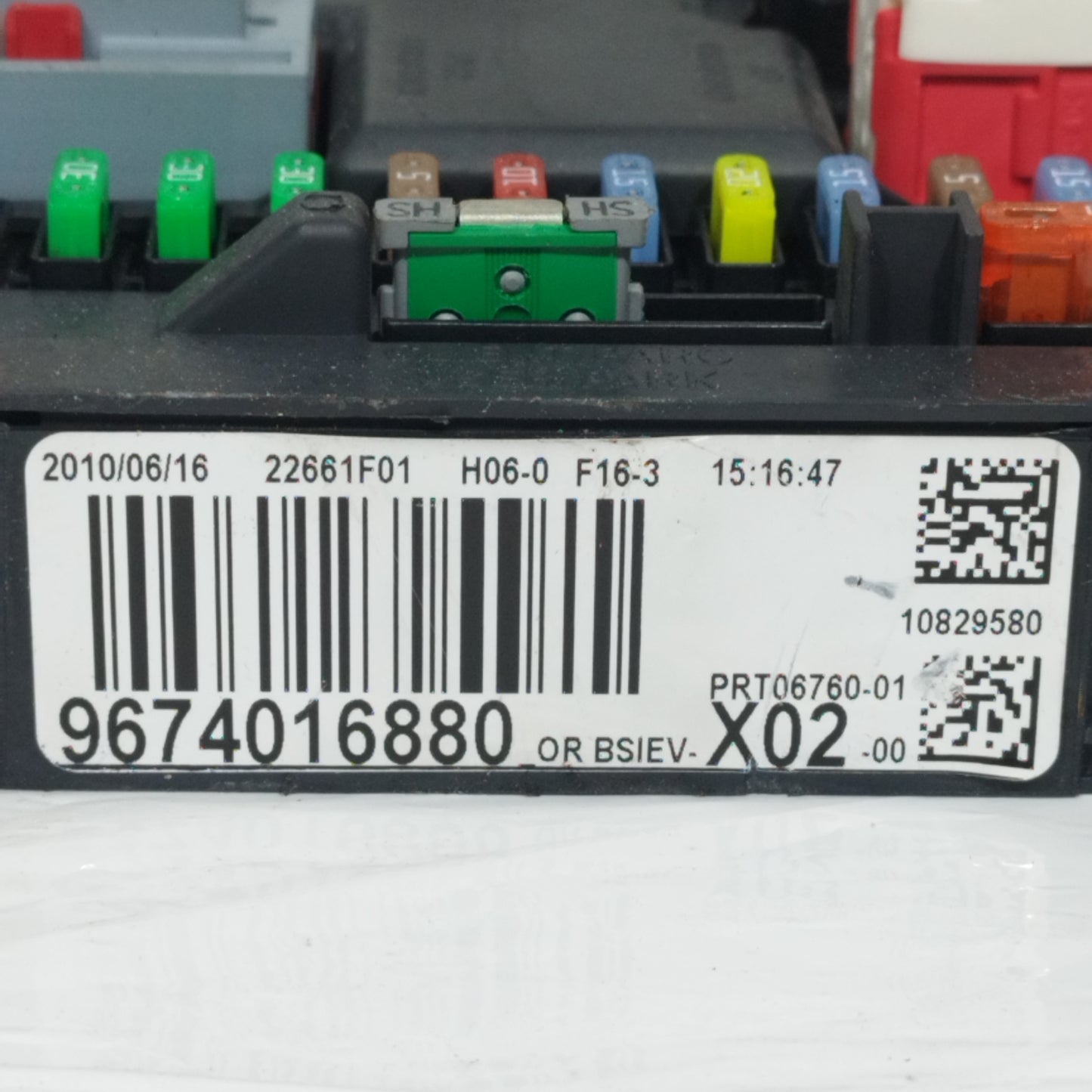 Zündanlage Citroen C3 1.4 B 2010 Code: 9675916480 ecoAC11034