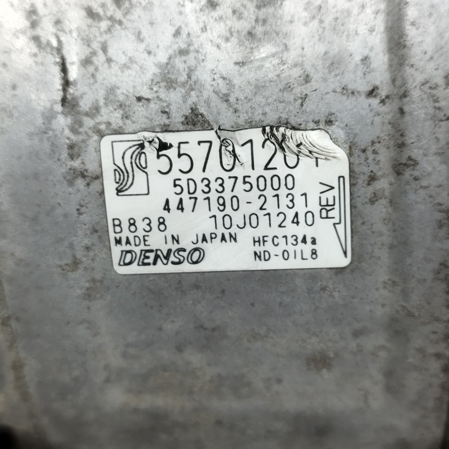 Compressore a / c Fiat Sedici 1.9 D 2006-2014 cod: 447190-2131 ecoAC16232