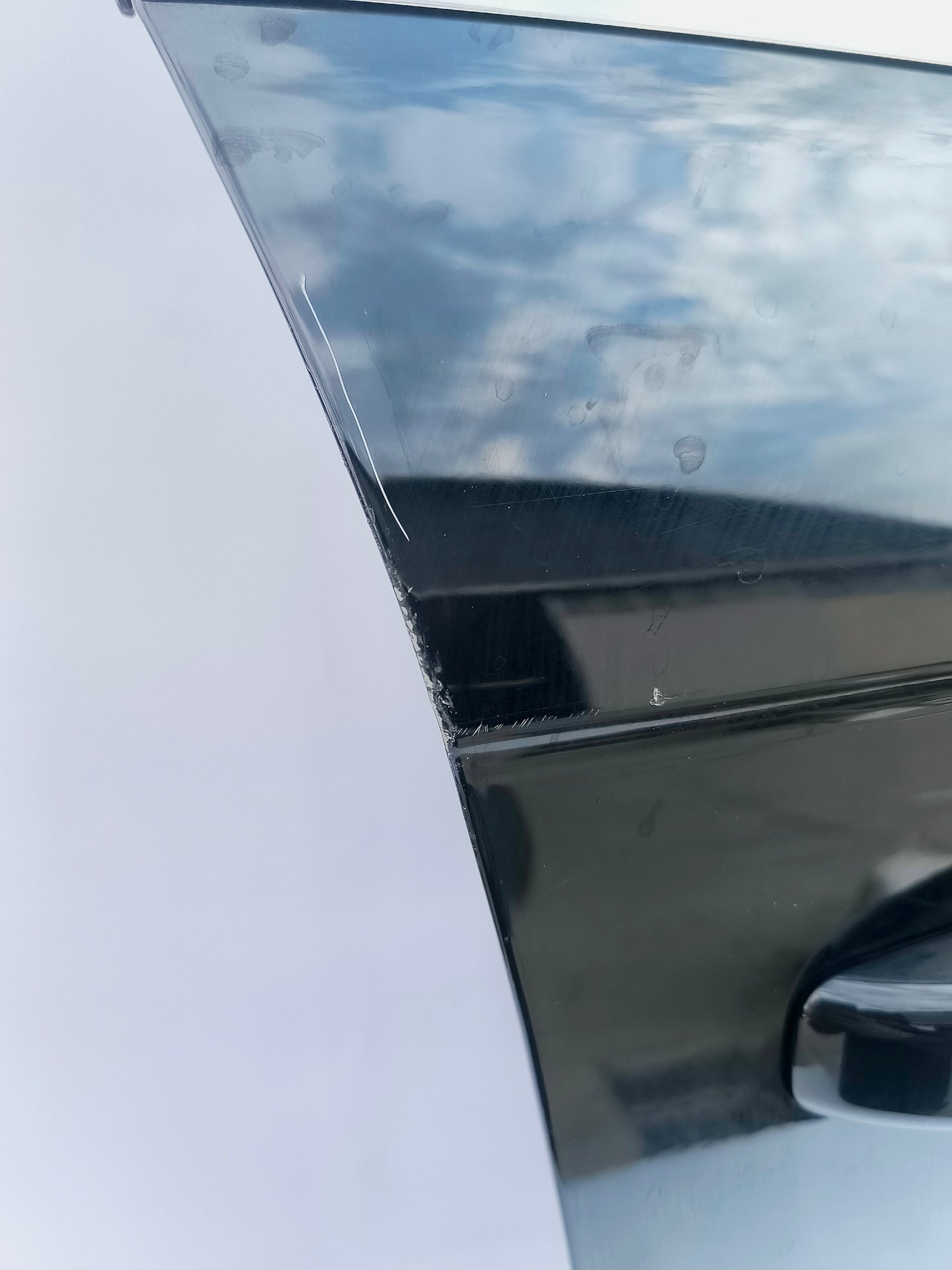 Front right door black Audi A4 B8 2011 ecoAG6374