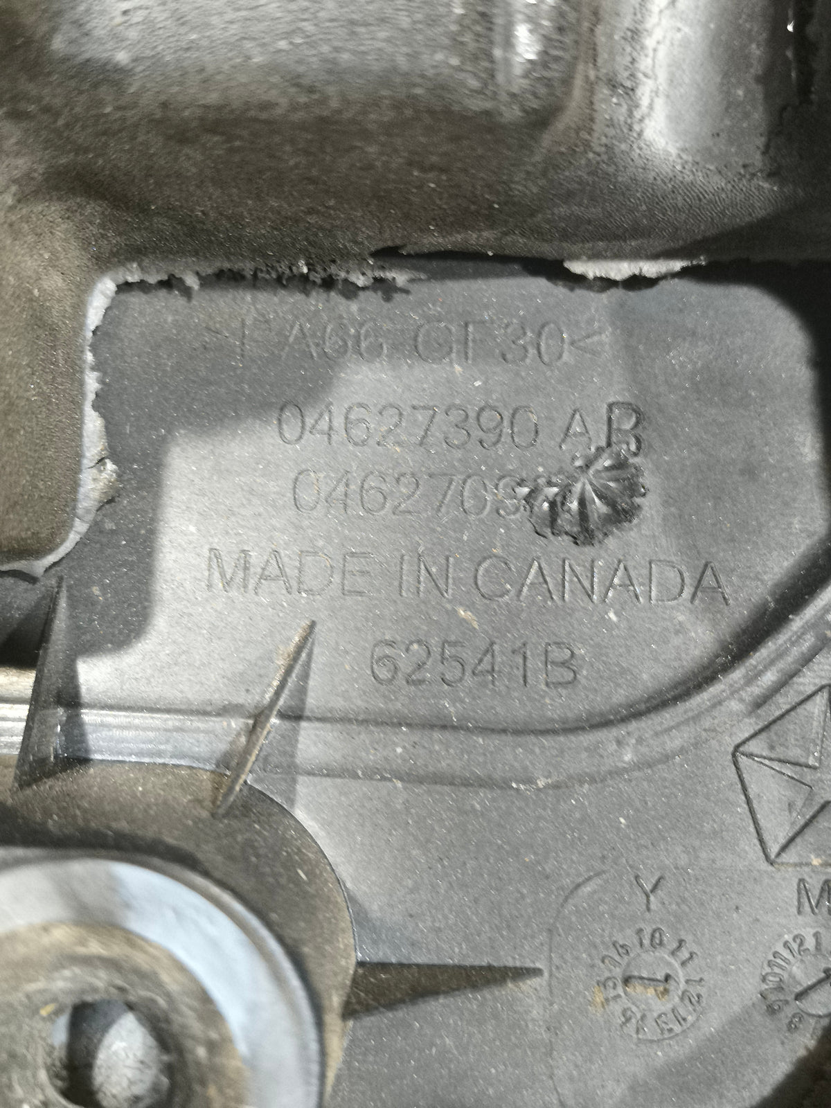 Carter / Copri motore Fiat Freemont 2.0 MTJ anno 2011-2016 cod: 04627390AB ecoAG9795